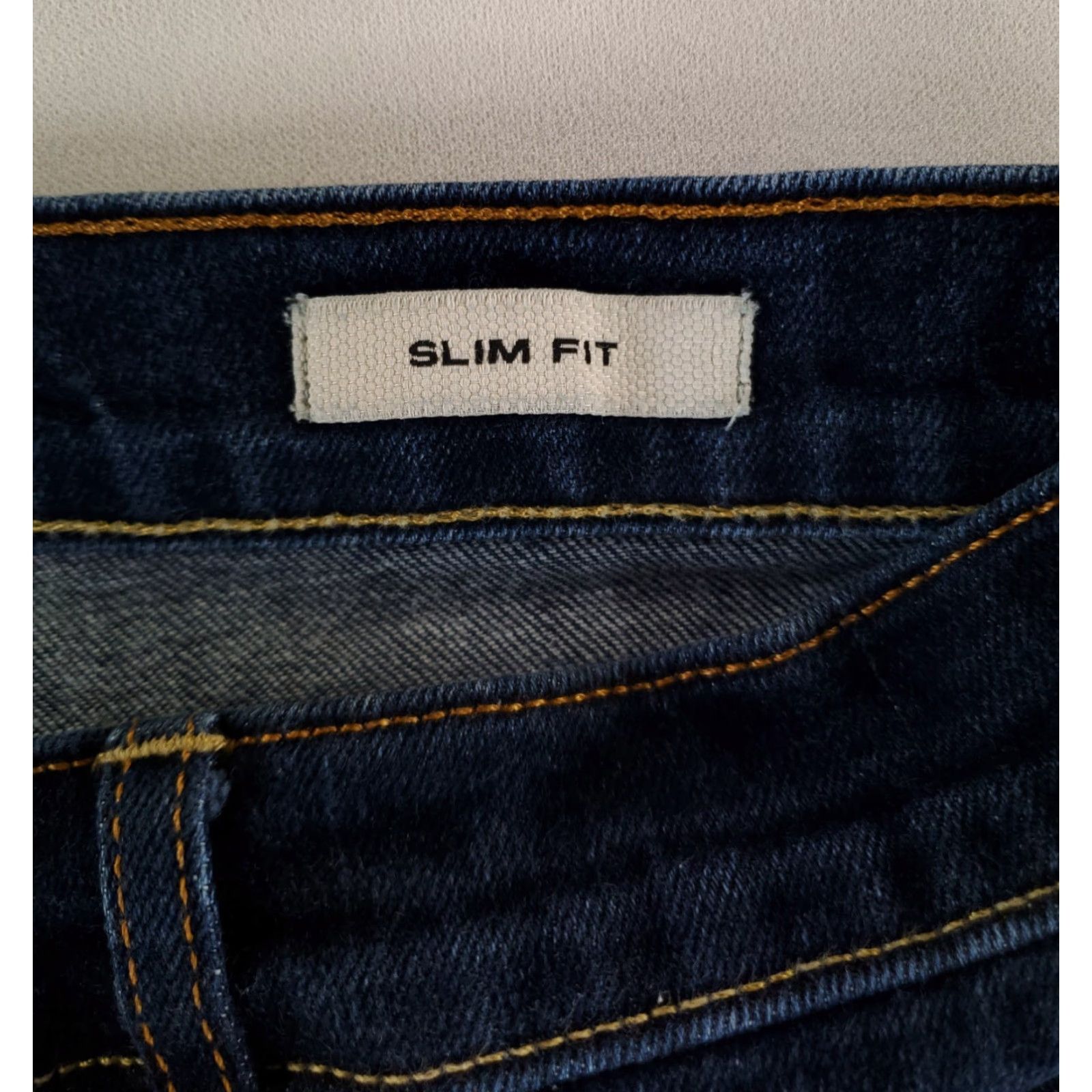 Vintage Flint & Tinder Jeans Blue Slim Fit Made USA Mens 33x29 Inseam 29 Blue Straight 90s? No, keep to data. Size US 33 - 3 Thumbnail