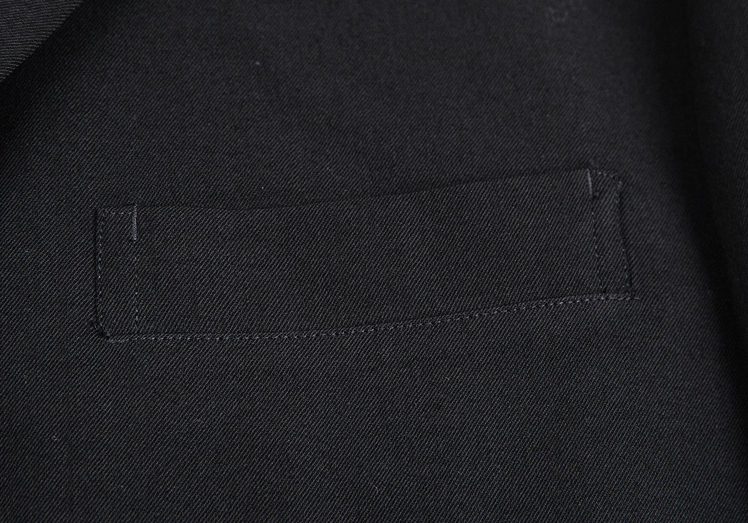 Yohji Yamamoto Yohji Yamamoto Japanese Fabric Wool Gabardine Jacket Size US S / EU 44-46 / 1 - 6 Thumbnail