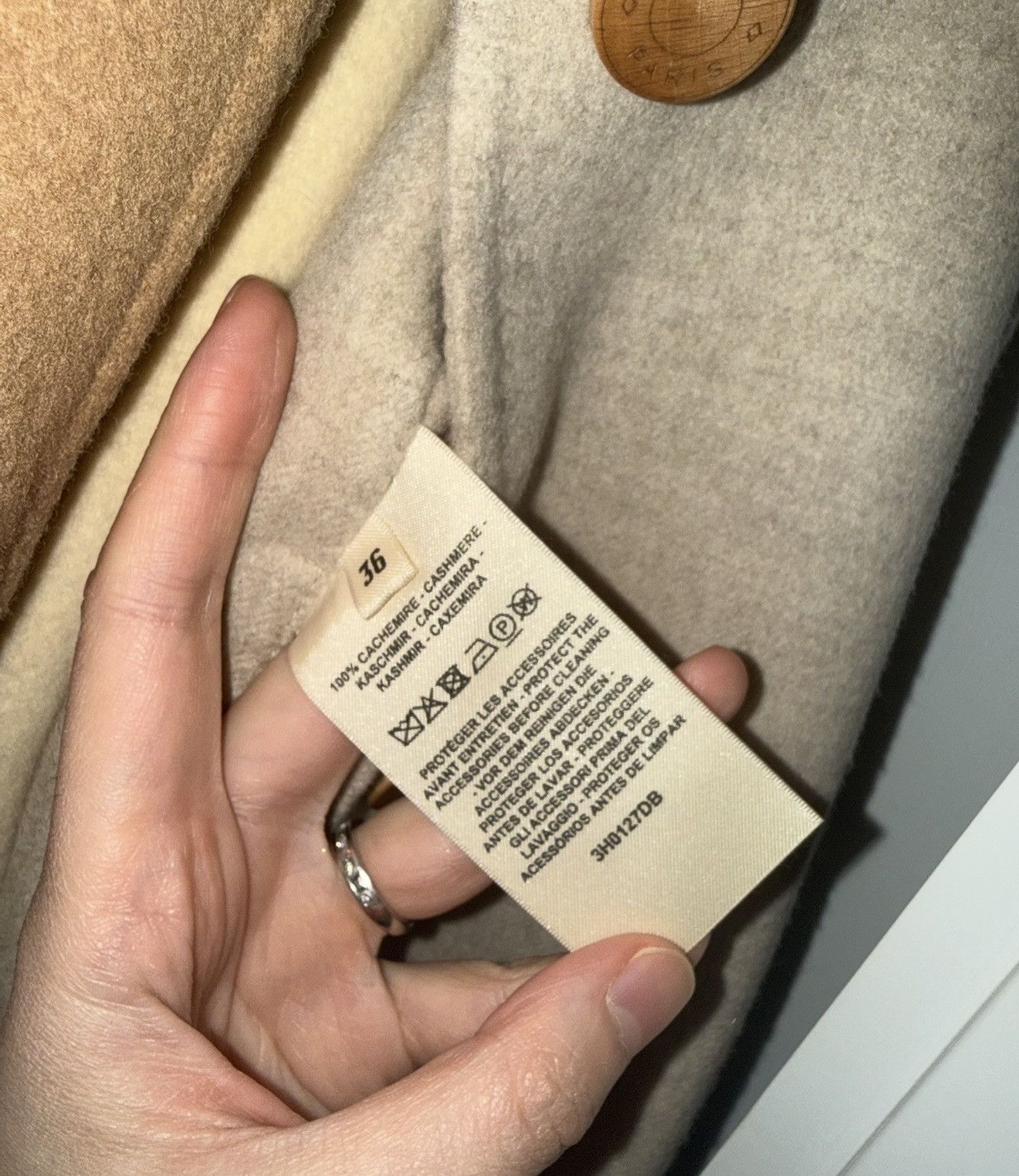 Hermes Hermès Baby Cashmere Coat (Brand new) Size XS / US 0-2 / IT 36-38 - 6 Thumbnail