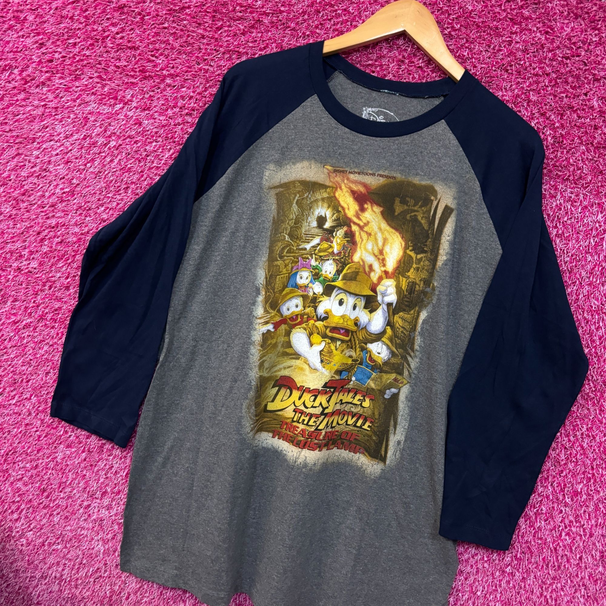 Disney Ducktales The Movie The Treasure of the Lost Lamp 3/4 Sleeve Size US XL / EU 56 / 4 - 3 Thumbnail