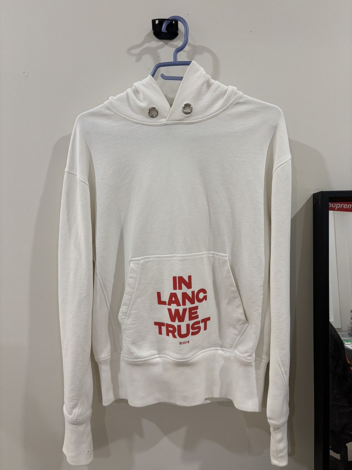 In Lang We Trust hoodie