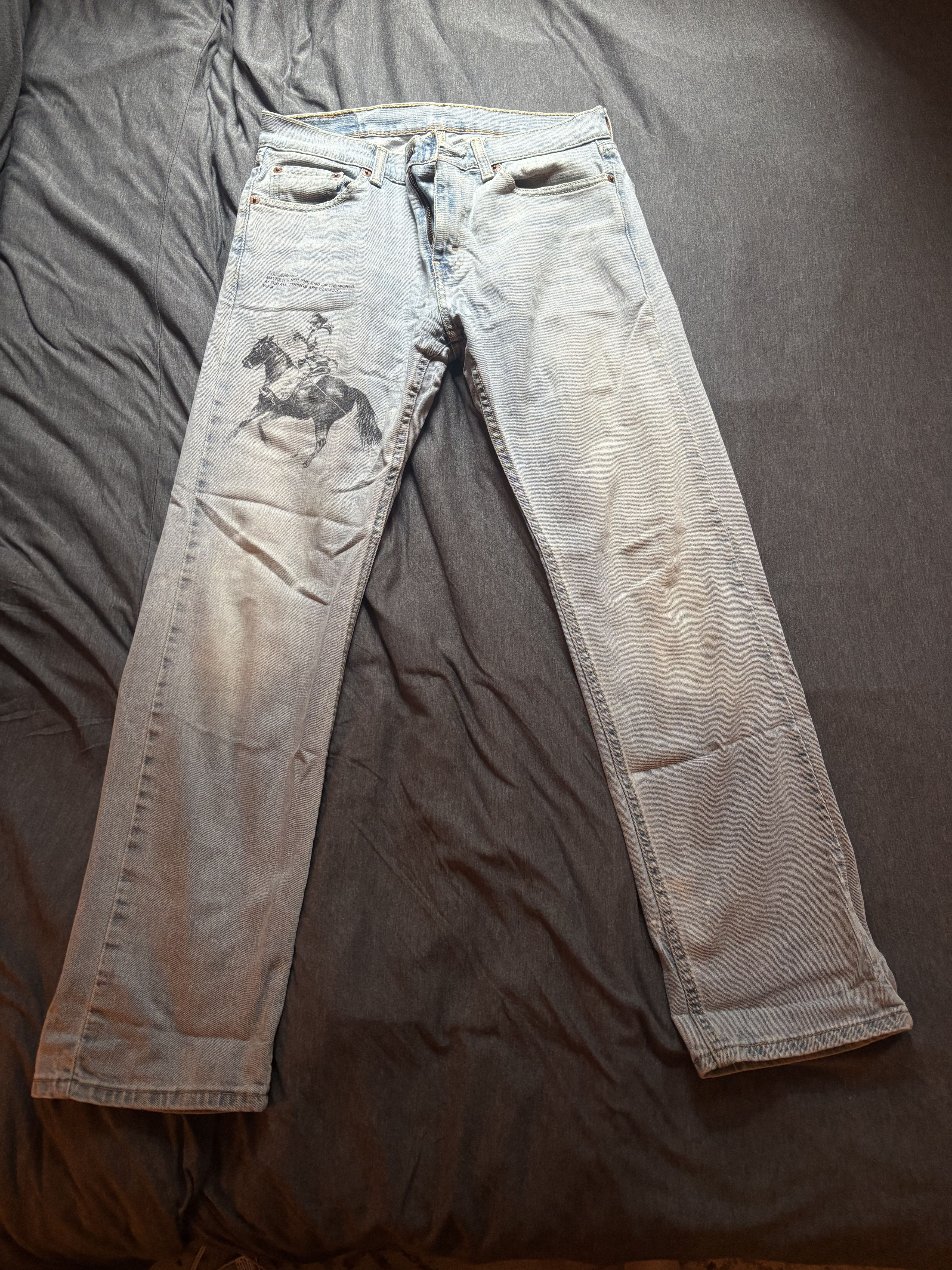 basketcase gallery Basketcase Gallery NEW WESTERN Denim Size US 29 - 1 Thumbnail