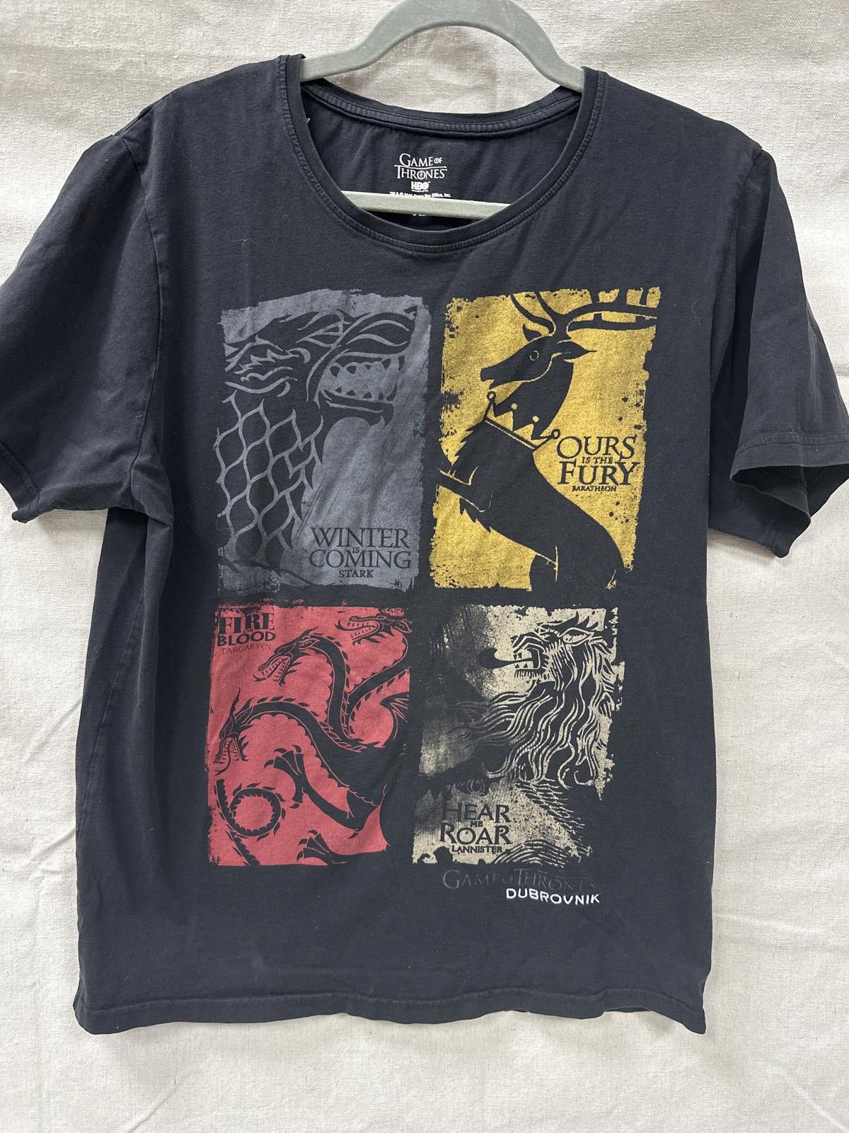 Designer Game of Thrones Graphic Tee - Winter Is Coming - XL Size US XL / EU 56 / 4 - 1 Thumbnail