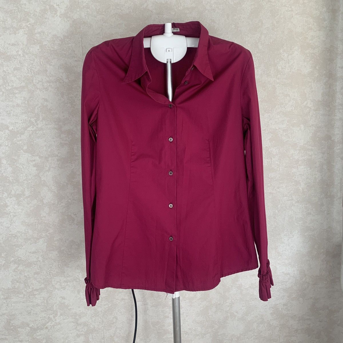 Miu Miu × Prada Miu Miu Shirt Button Up Size M / US 6-8 / IT 42-44 - 2 Thumbnail