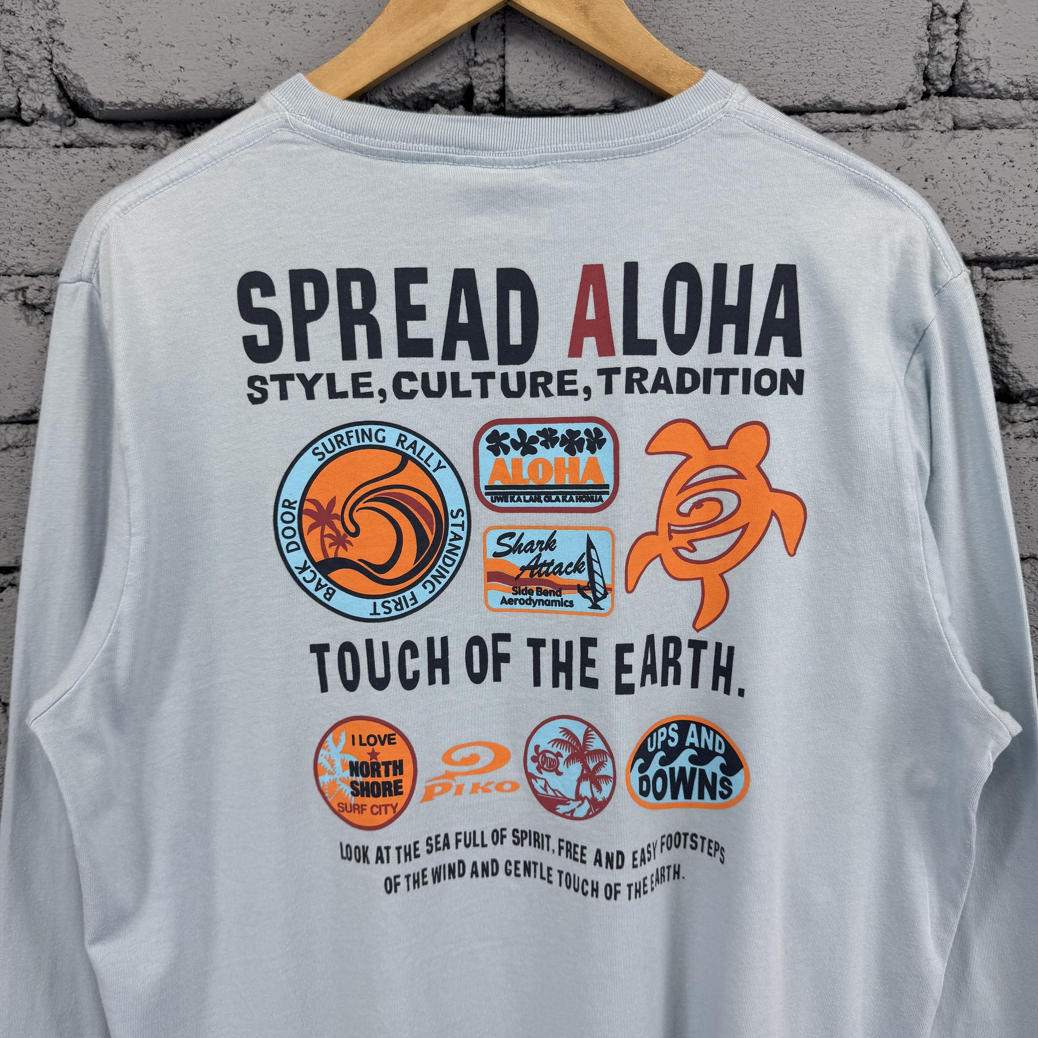 Vintage Vintage Piko Spread Aloha Big Print Tshirt Size US L / EU 52-54 / 3 - 5 Thumbnail