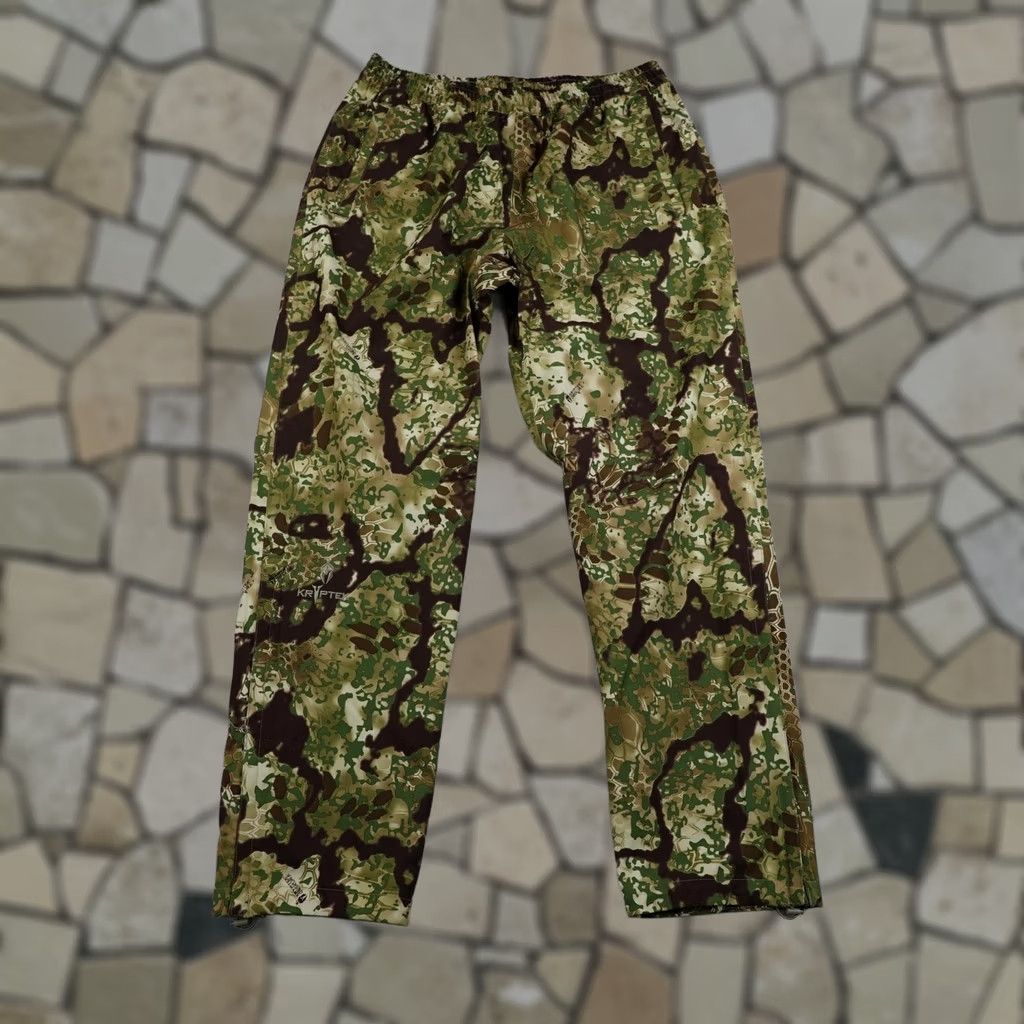 Vintage Kryptek Jupiter Pants Mens XL Green Camo Rain Hunting Obskura Transitional K2 Size US 36 / EU 52 - 1 Thumbnail