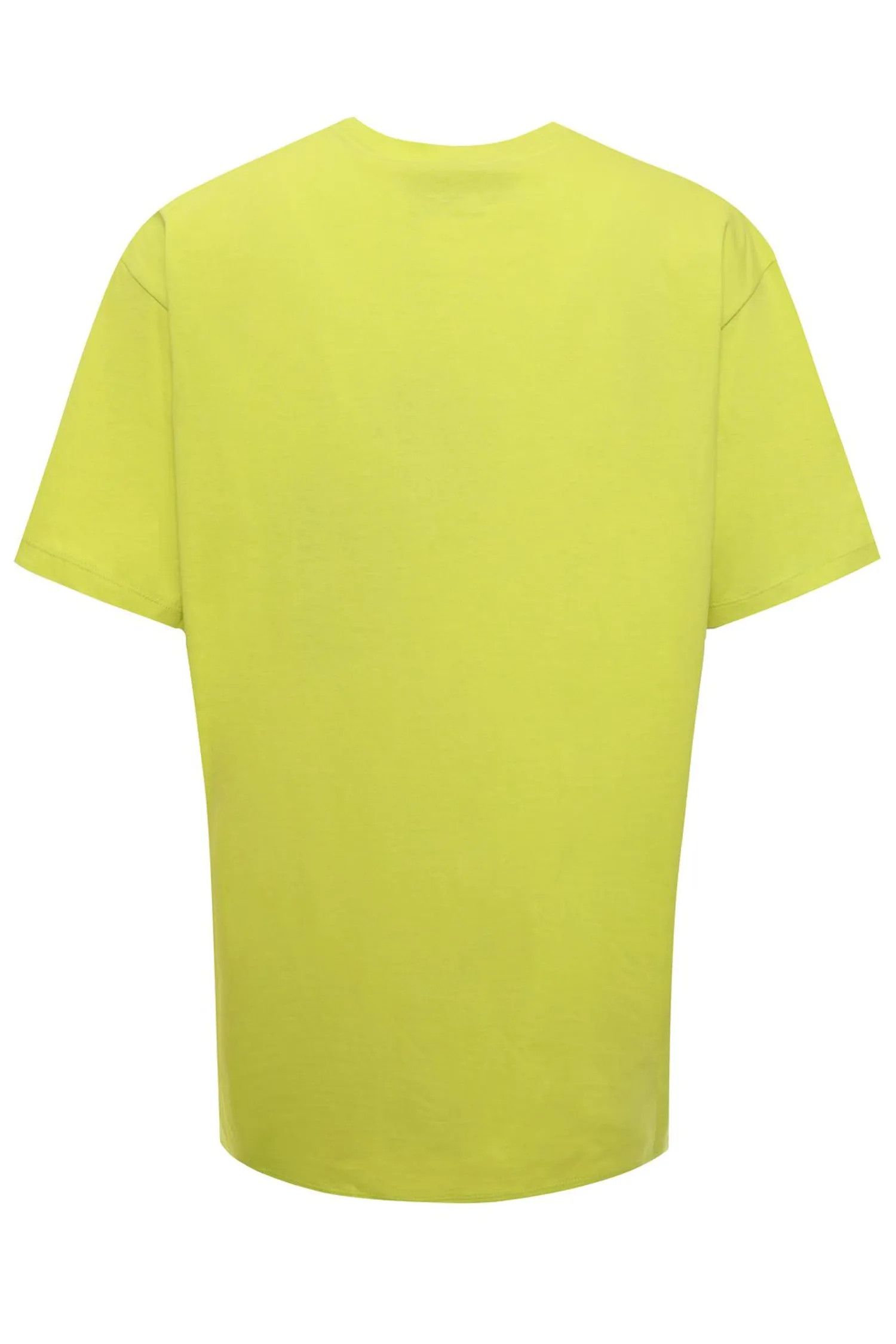 Gucci o1la5ras0526 Knitted Cotton T-Shirt in Yellow Size S / US 4 / IT 40 - 2 Thumbnail
