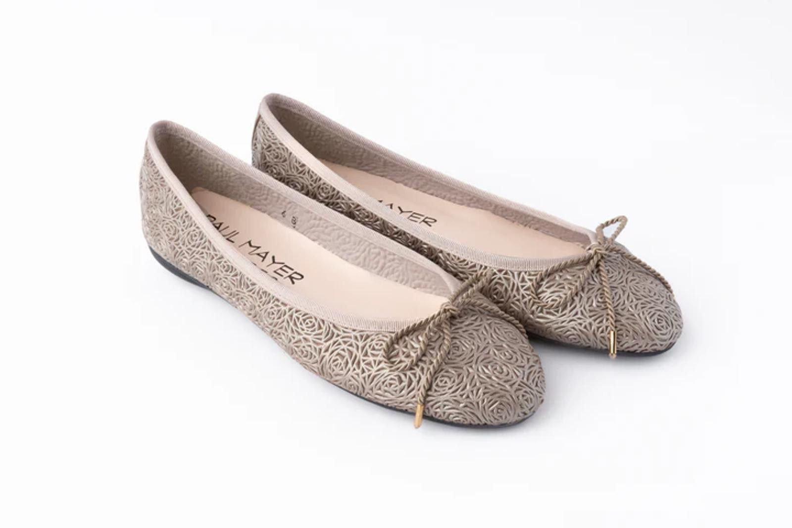 Designer Paul Mayer Attitudes Bingo Nappa Champagne Size 6.5B - NWT Size US 6.5 / IT 36.5 - 2 Thumbnail