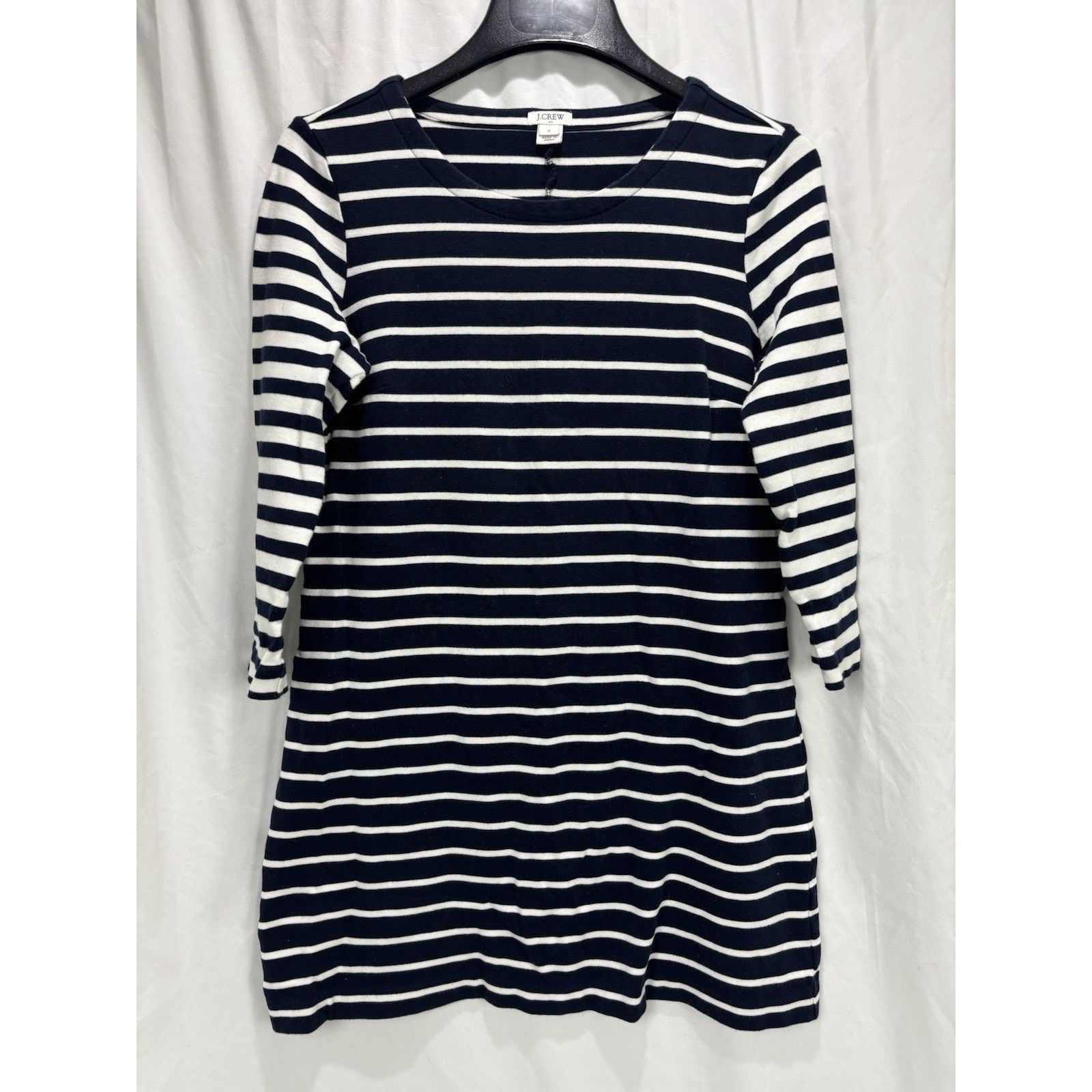 J.Crew J Crew Factory Blue & White Striped Cotton Dress S Size S / US 4 / IT 40 - 1 Thumbnail