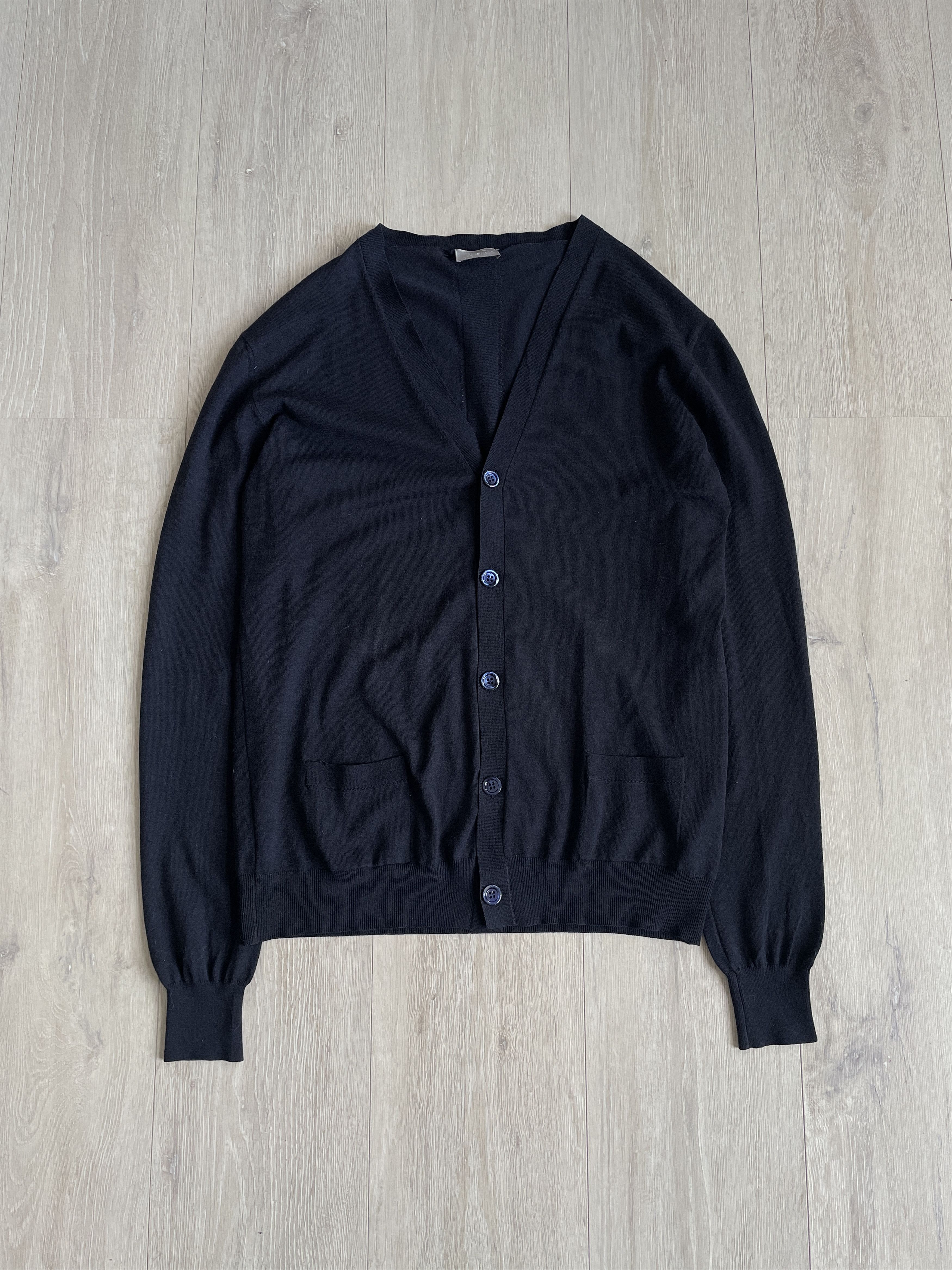 Dior × Hedi Slimane Dior Homme AW06 Runway Satin Cardigan | Grailed