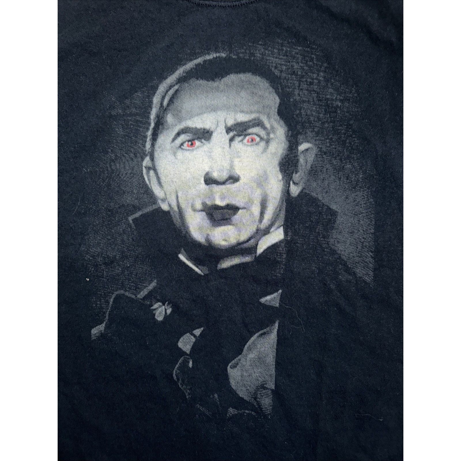 Band Tees × Vintage Dracula Horror Movie T-Shirt Bela Lugosi Black Tee XL 22x28 Size US XL / EU 56 / 4 - 2 Thumbnail