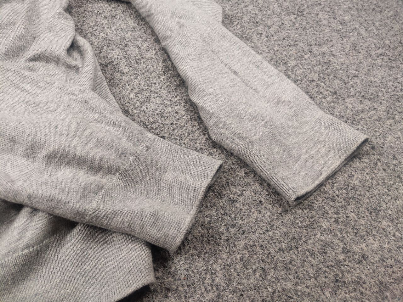 Polo Ralph Lauren Polo Ralph Lauren cotton Light Gray cardigan Sweater Vintage Size US M / EU 48-50 / 2 - 13 Thumbnail