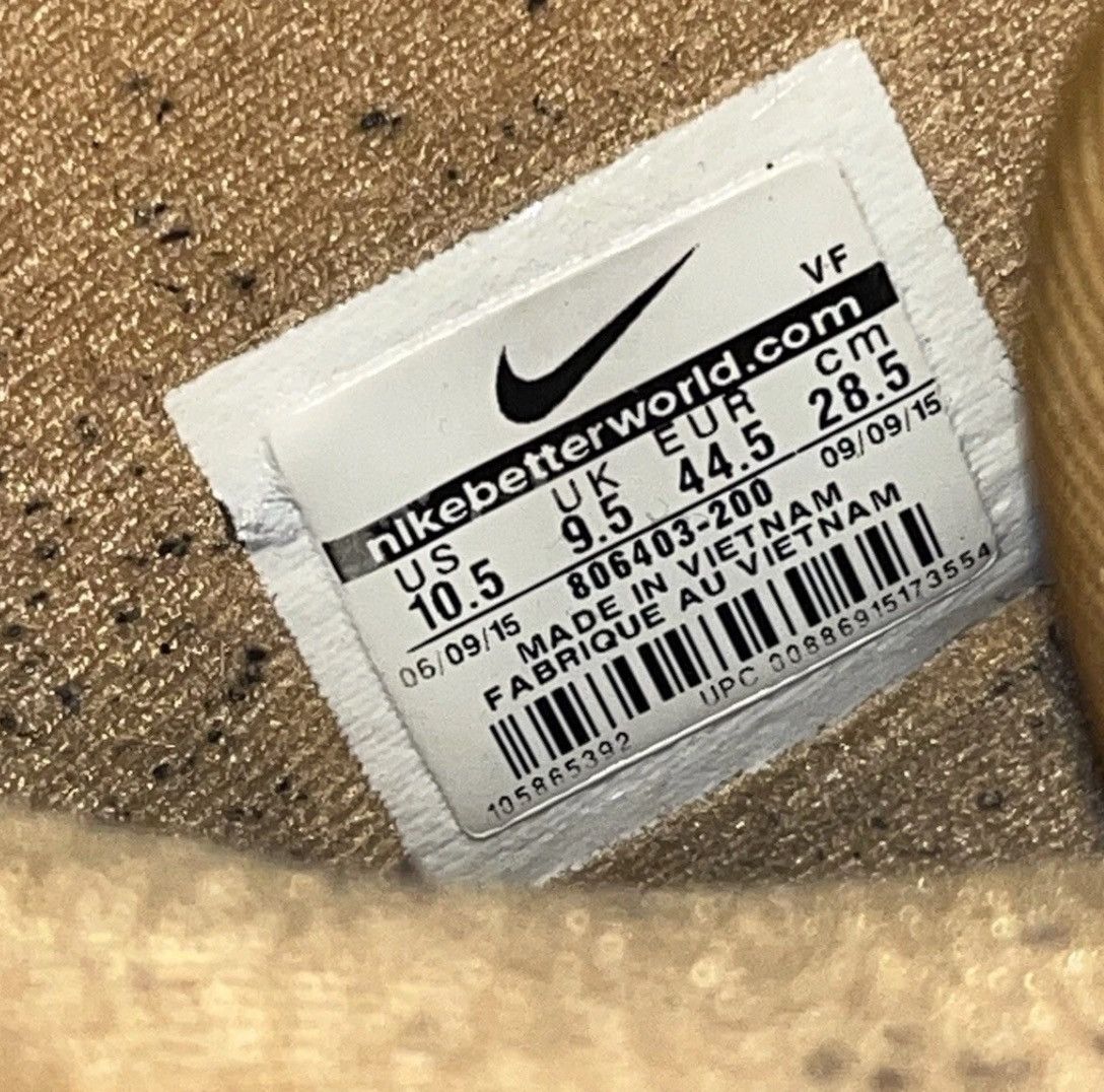 Nike Nike Air Force 1 High Flax - Size 10.5 Mens Used Size US 10.5 / EU 43-44 - 6 Thumbnail