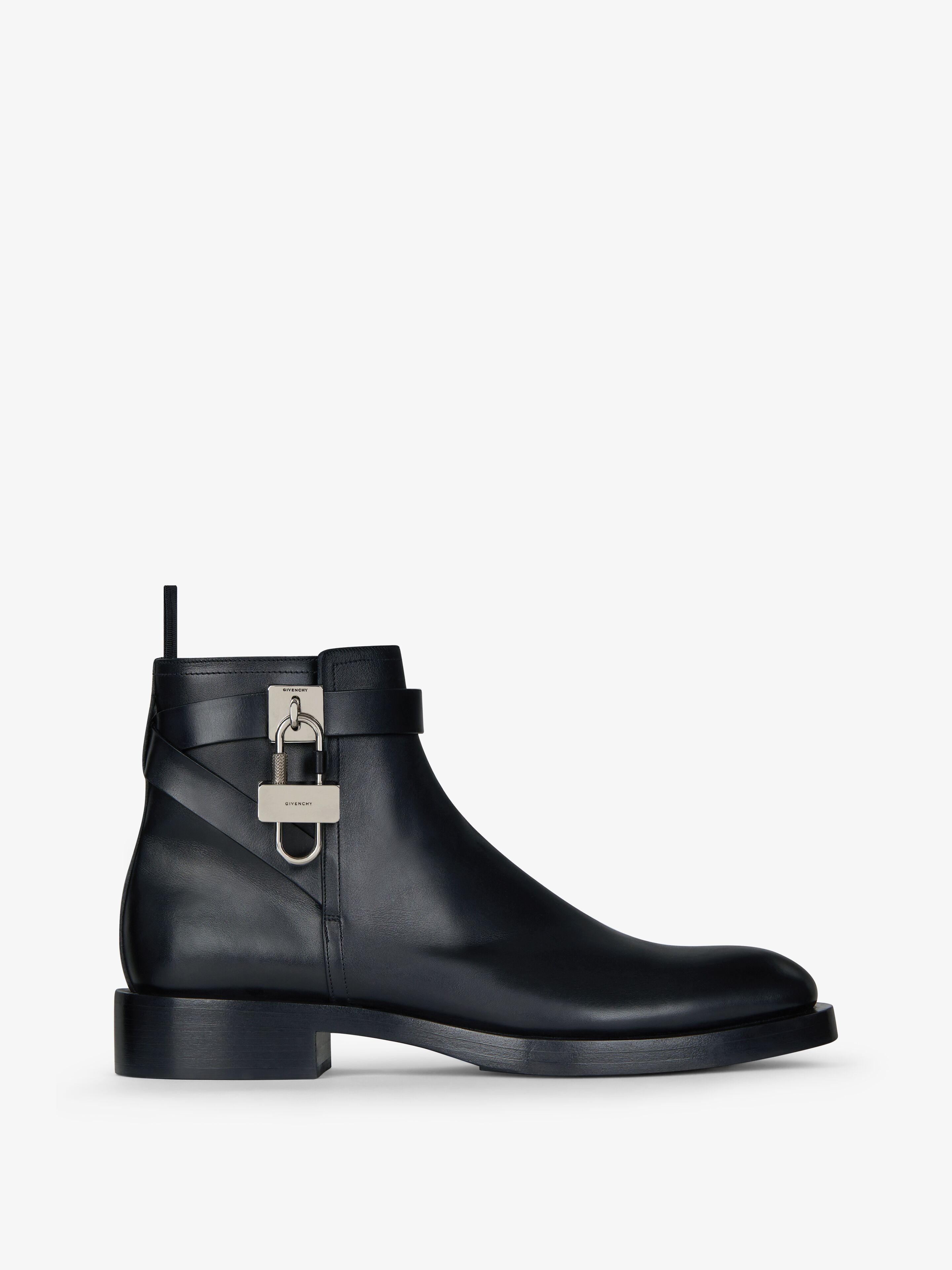 Givenchy o1srvl11e0925 Padlock Boots in Black Size US 8 / EU 41 - 1 Thumbnail