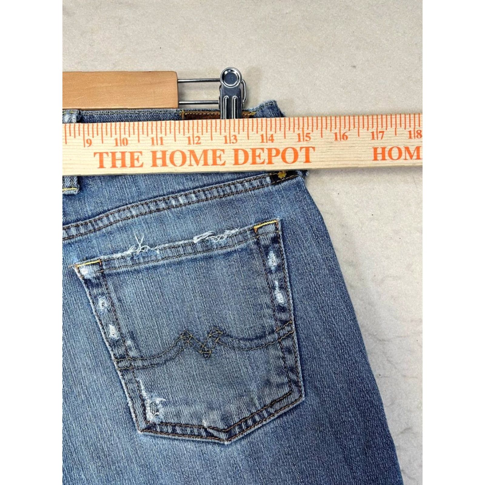 Lucky Brand Lucky Brand Jeans Shorts Bermuda Denim Womens 2/26 High Rise Cut Off 5-Pocket Blue Denim Classic Modern 2/26 Size 26" / US 2 / IT 38 - 3 Thumbnail