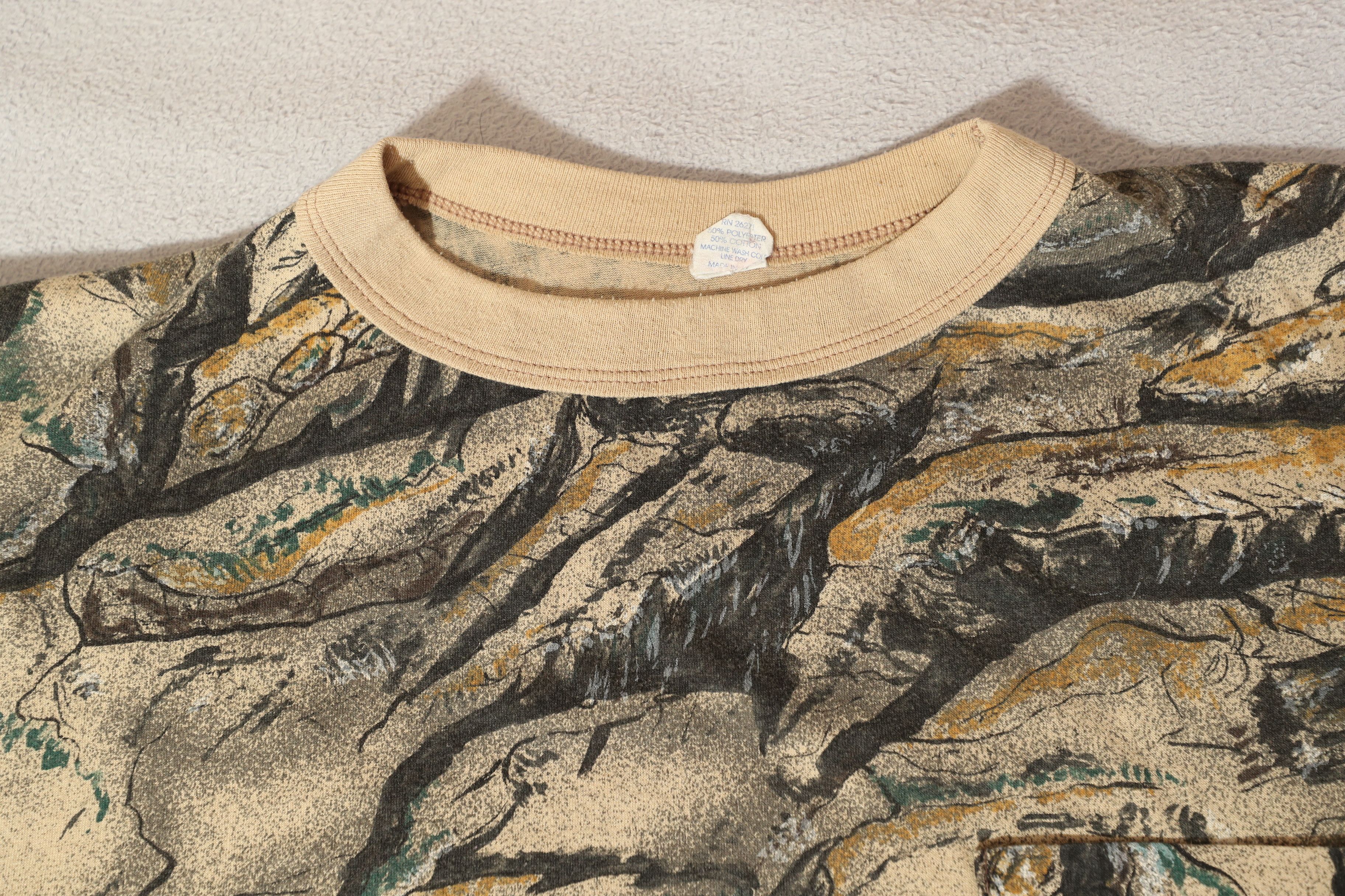 Vintage Barkland Vintage Camo Shirt (XXL) Size US XXL / EU 58 / 5 - 4 Thumbnail