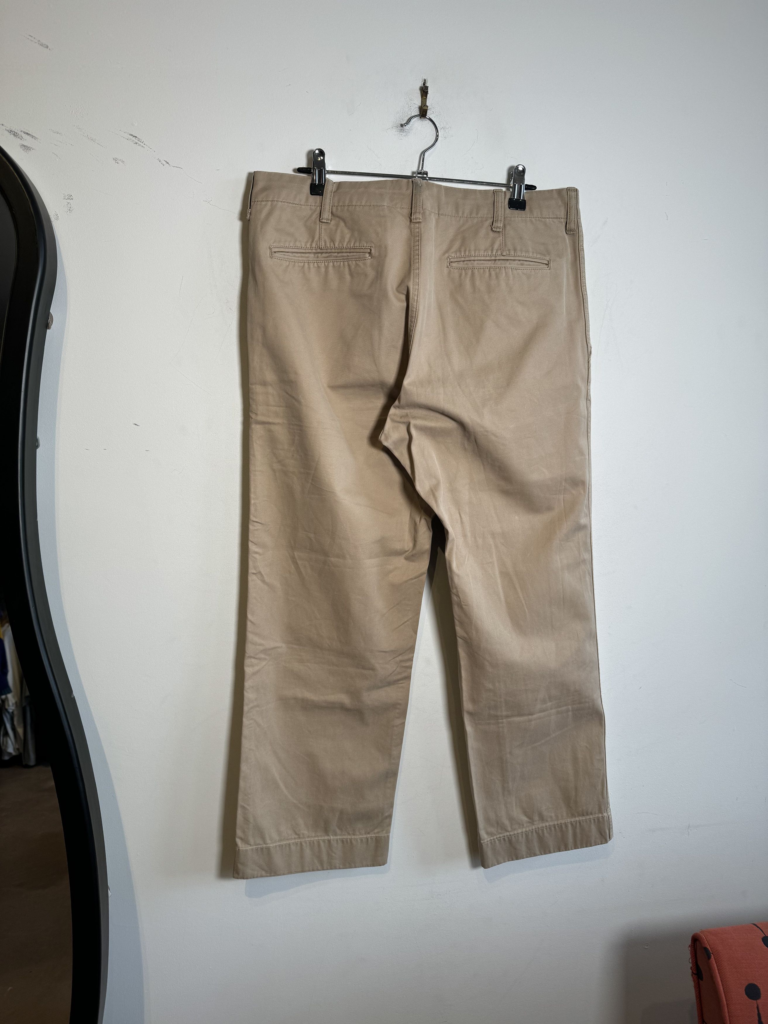 Comme des Garcons Homme Comme des Garcons Homme Khaki Pants Size S Size US 33 - 2 Thumbnail