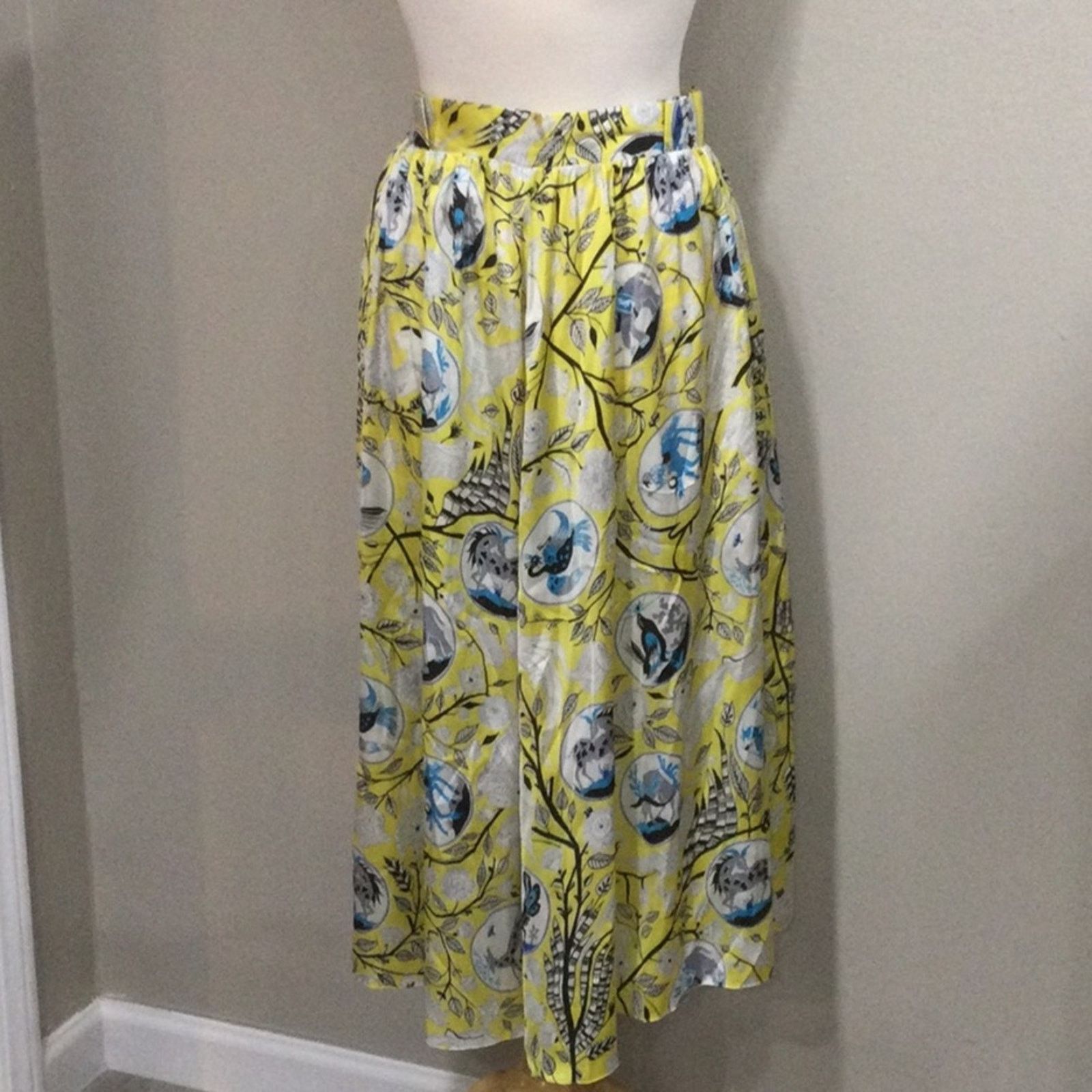 Other ASOS Curve Exclusive Side Zip Ankle Length Skirt 14 NWT Size 36" / US 14 / IT 50 - 1 Thumbnail