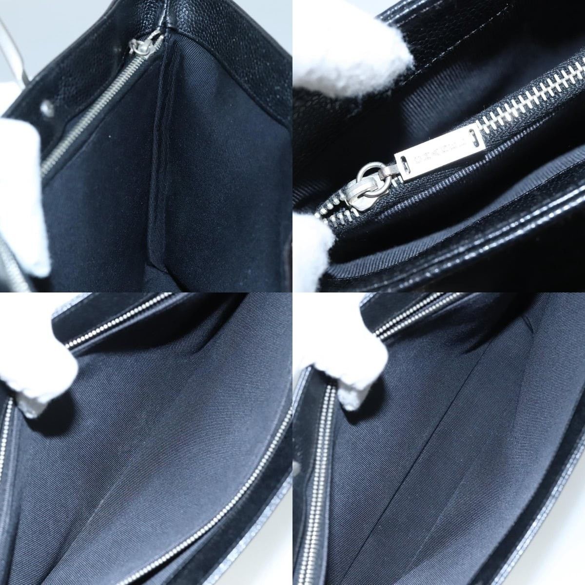 Chanel Chanel Caviar Skin Black CC Handbag Size ONE SIZE - 7 Thumbnail