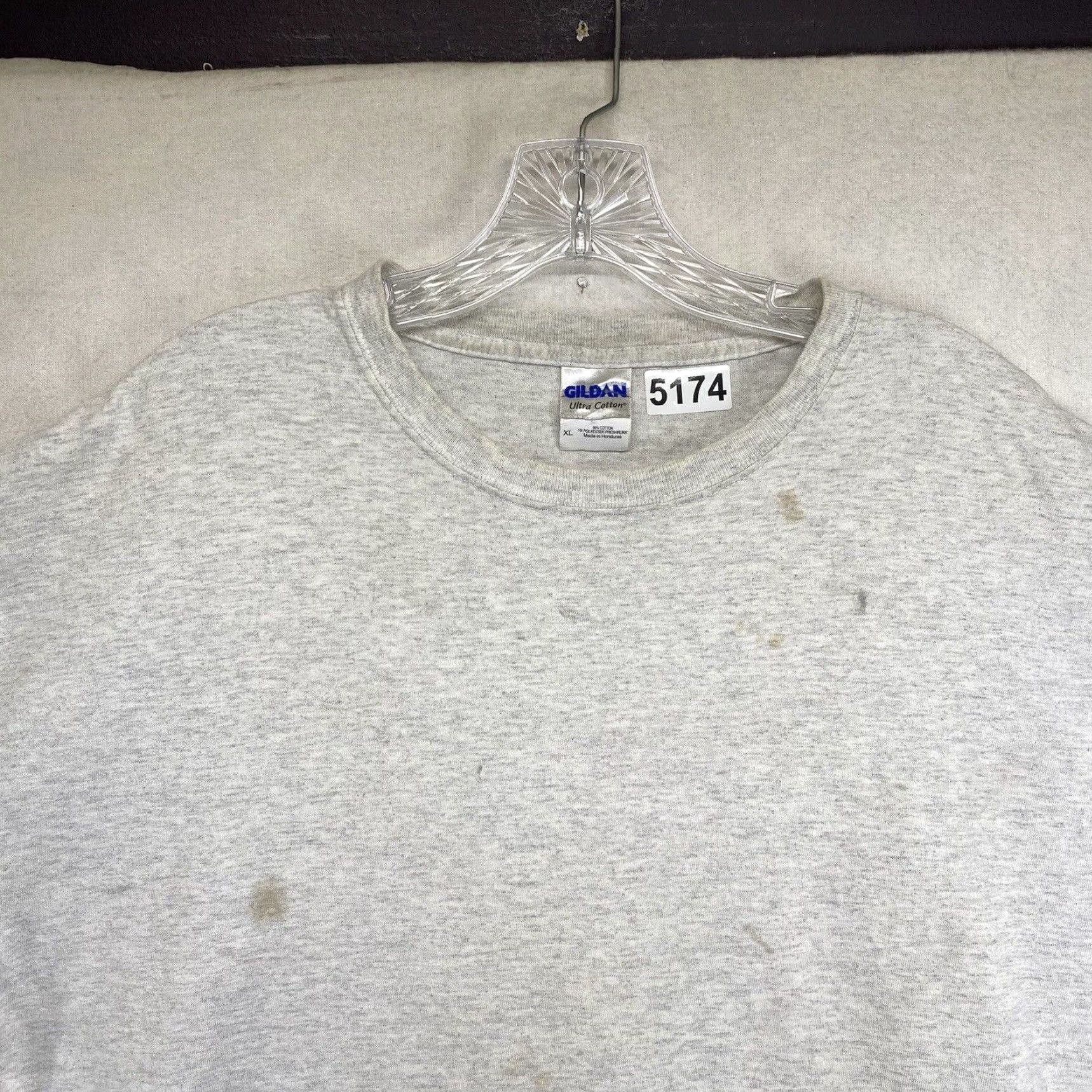 Gildan VINTAGE Gildan Safety T-Shirt Unisex Size XL Graphic Print Bear Trap RockTenn Work 90s Y2K College Size US XL / EU 56 / 4 - 4 Thumbnail