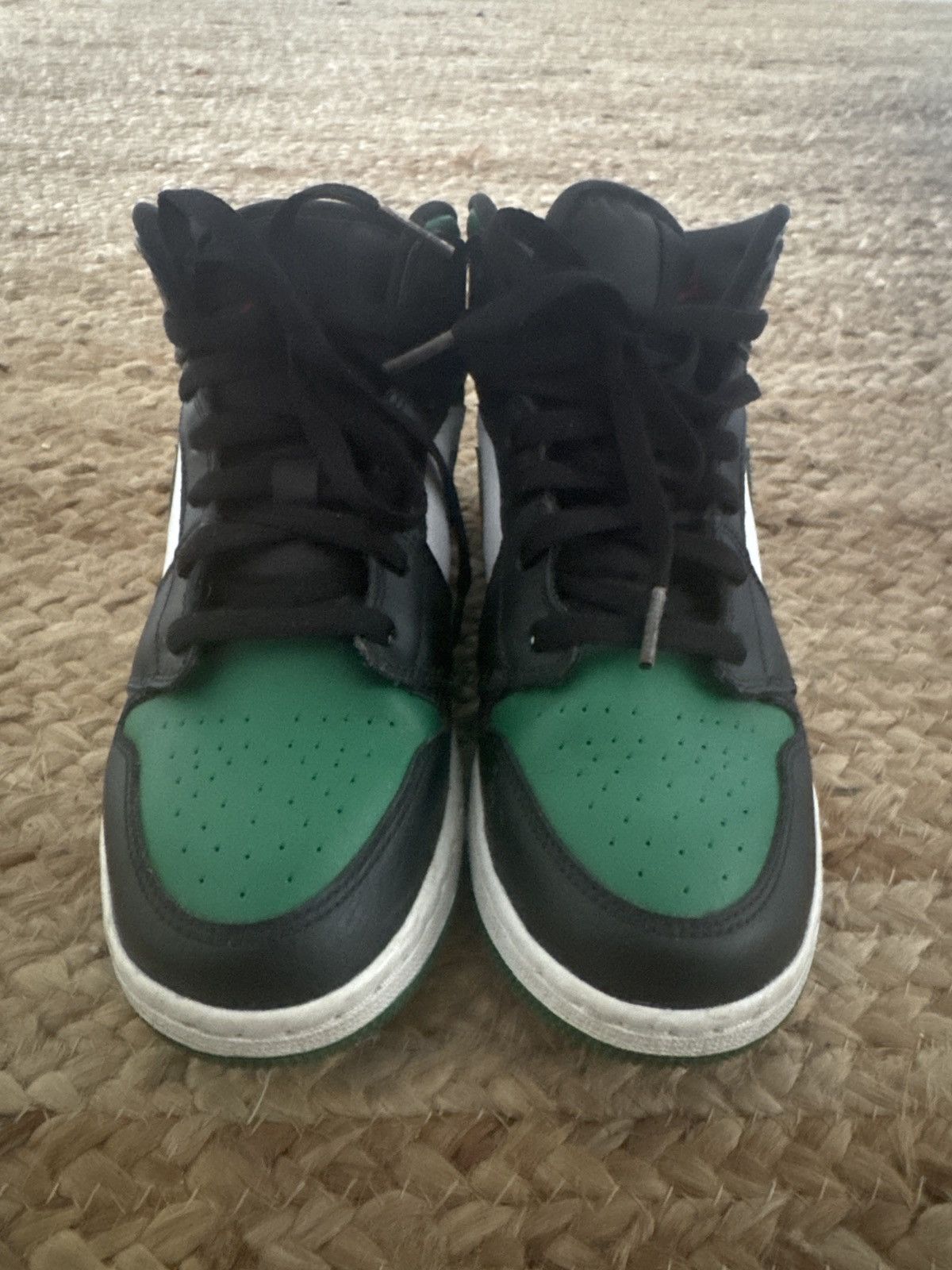 Nike Jordan 1 Green Toe Size US 6 / IT 36 - 3 Thumbnail