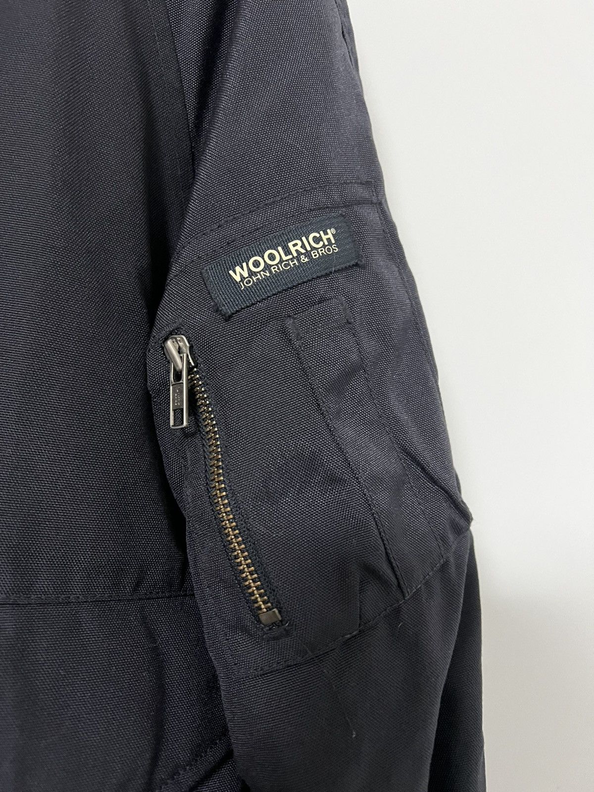 Woolrich Woolen Mills Woolrich jacket dark blue m fur Size US M / EU 48-50 / 2 - 2 Thumbnail