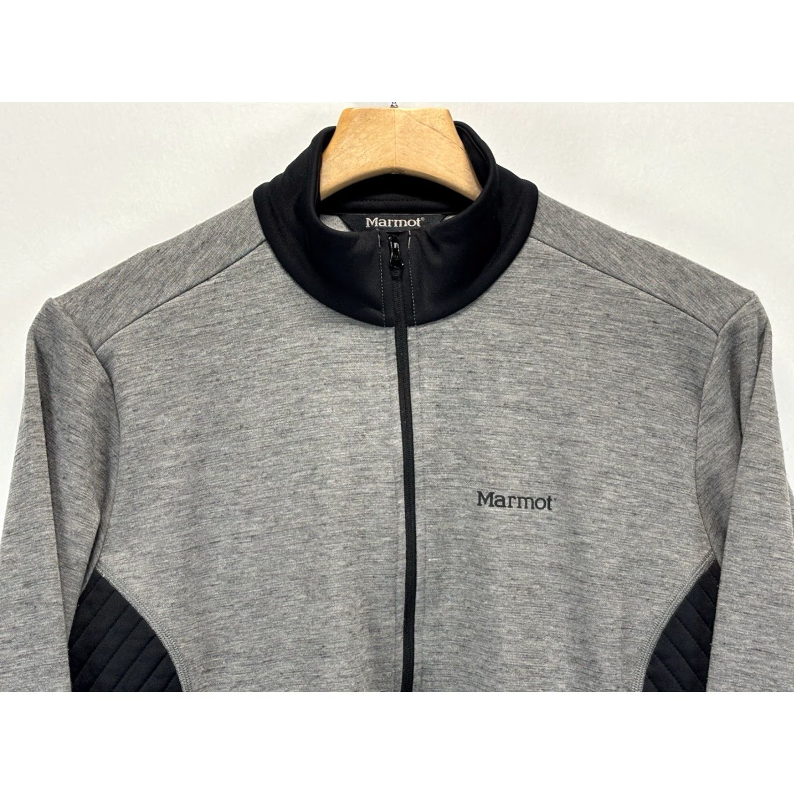 Marmot VINTAGE Marmot Women's Pullover Sweatshirt XL Gray 1/4 Zip Outdoor Activewear Layer Size XL / US 12-14 / IT 48-50 - 2 Thumbnail