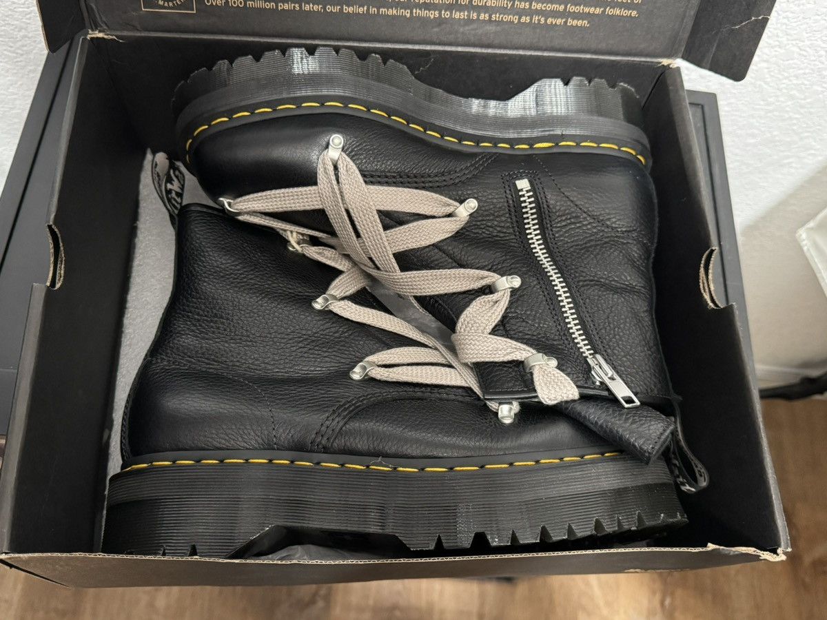 Dr. Martens × Rick Owens Rick Owens x Dr. Martens quad sole jumbo lace Size US 12 / EU 45 - 11 Thumbnail