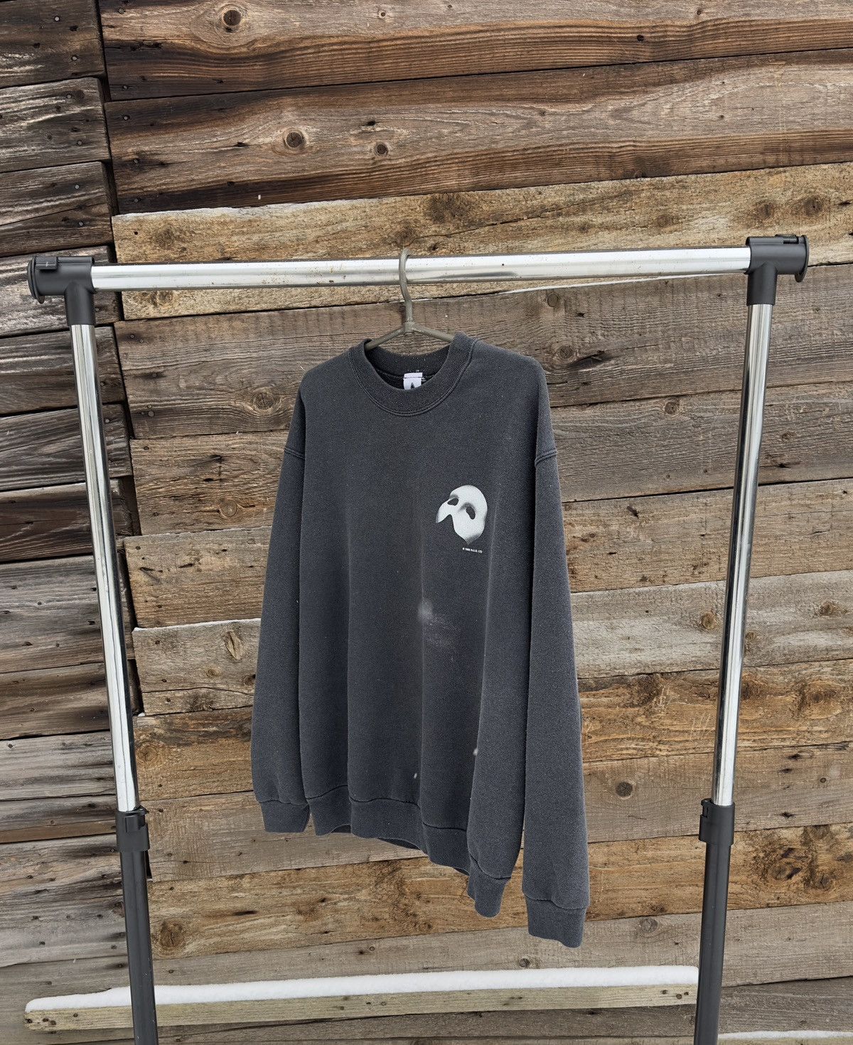 Vintage 1988 Vintage The Phantom Of The Opera Sweatshirt Kanye Style Size US L / EU 52-54 / 3 - 1 Thumbnail