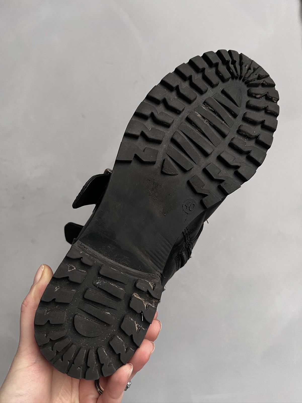 New Rock Opium leather ankle belted boots opium style new rock Size US 7.5 / EU 40-41 - 8 Thumbnail