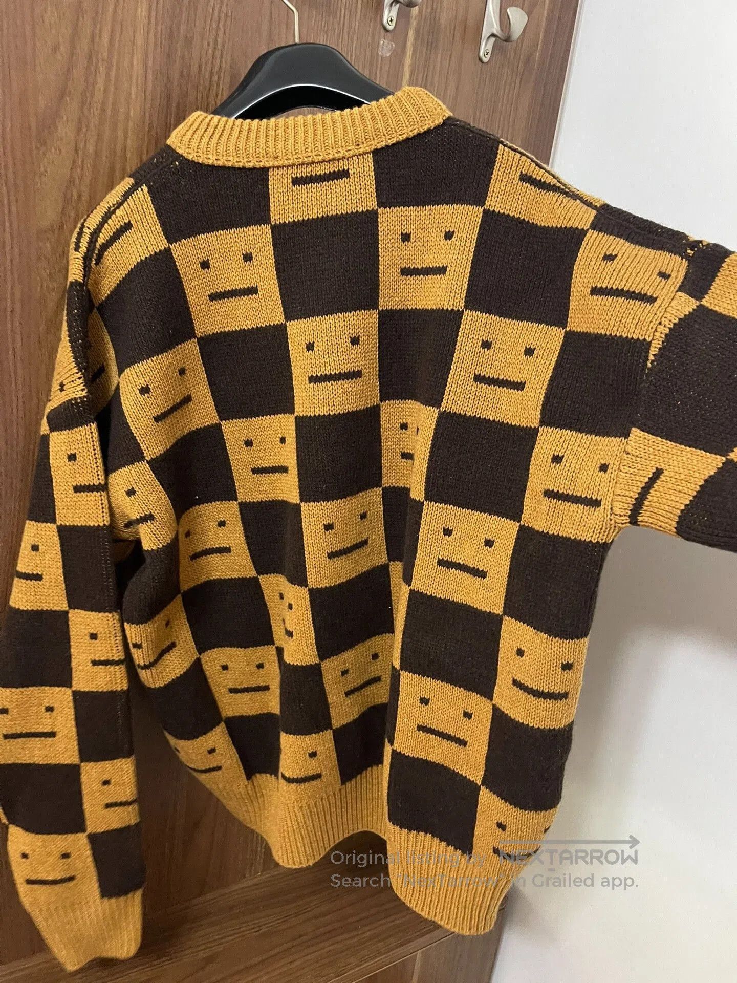 Acne Studios Acne Studios Checkered Knit Sweater. Size XS / US 0-2 / IT 36-38 - 8 Thumbnail