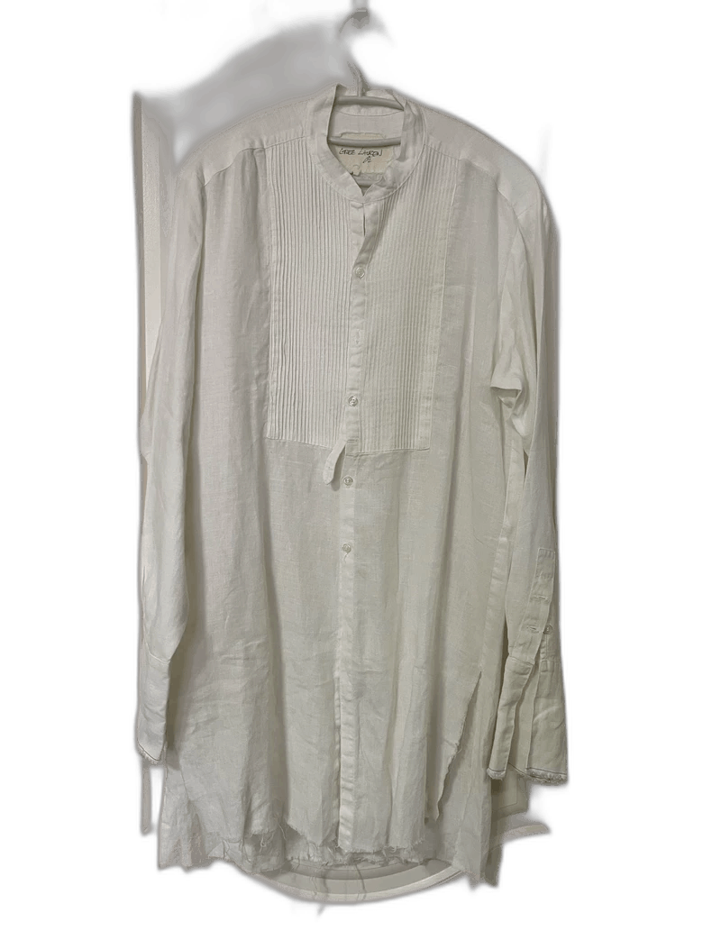 Greg Lauren greg lauren long cotton linen shirt Size US M / EU 48-50 / 2 - 1 Thumbnail