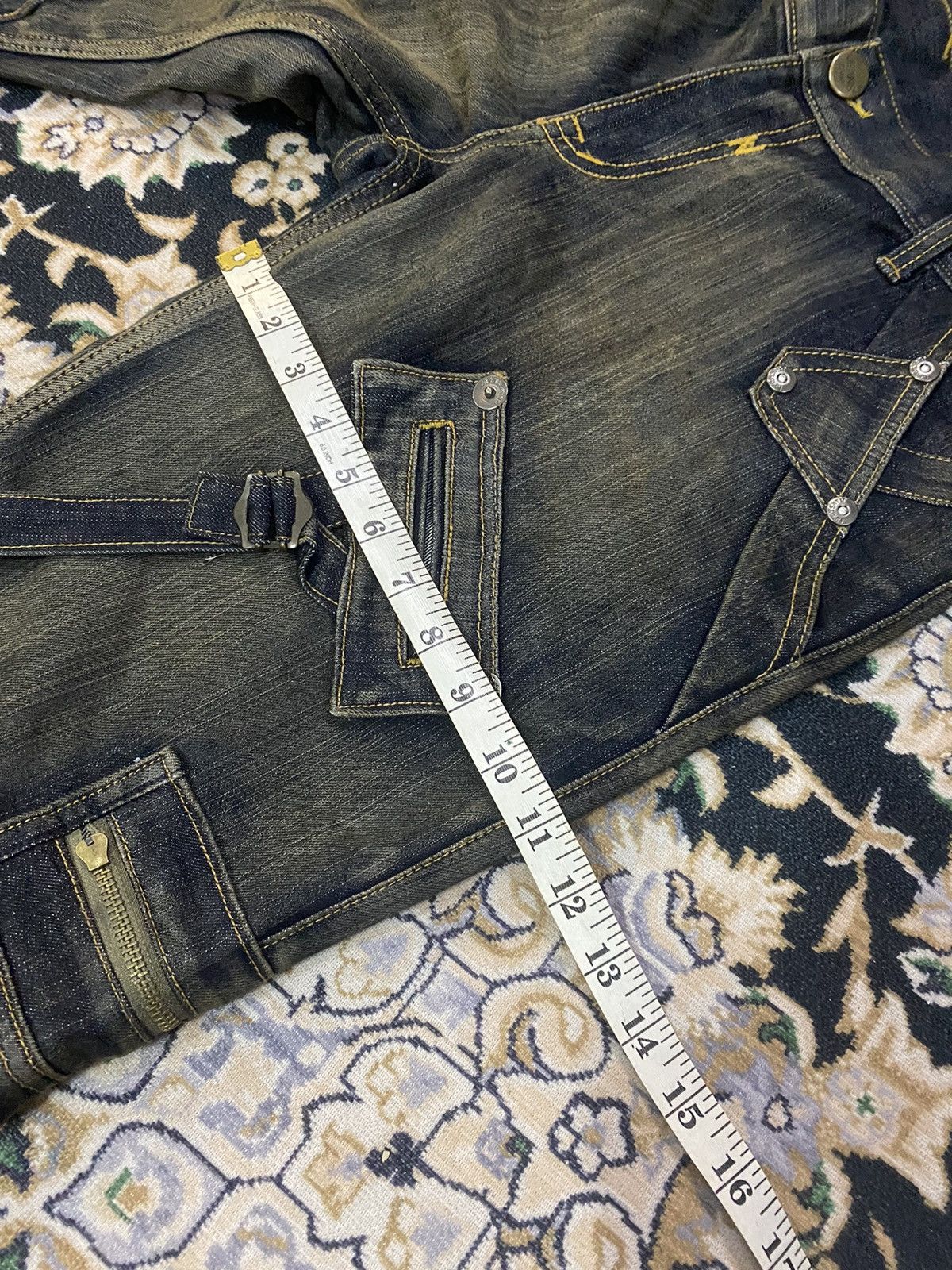 Japanese Brand Jeans De art Multipocket Jeans Size US 35 - 12 Thumbnail
