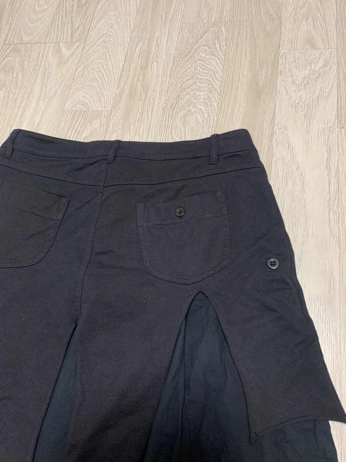 If Six Was Nine × Le Grande Bleu (L.G.B.) Avantgarde asymmetric skirt geisha, vintage, y2k style Size 38" / US 16 / IT 52 - 9 Thumbnail
