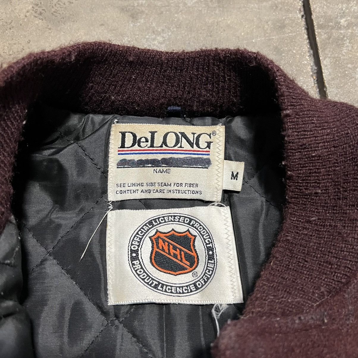 NHL Vintage 90s Anaheim Mighty Ducks Varsity Bomber Jacket USA Size US M / EU 48-50 / 2 - 15 Thumbnail