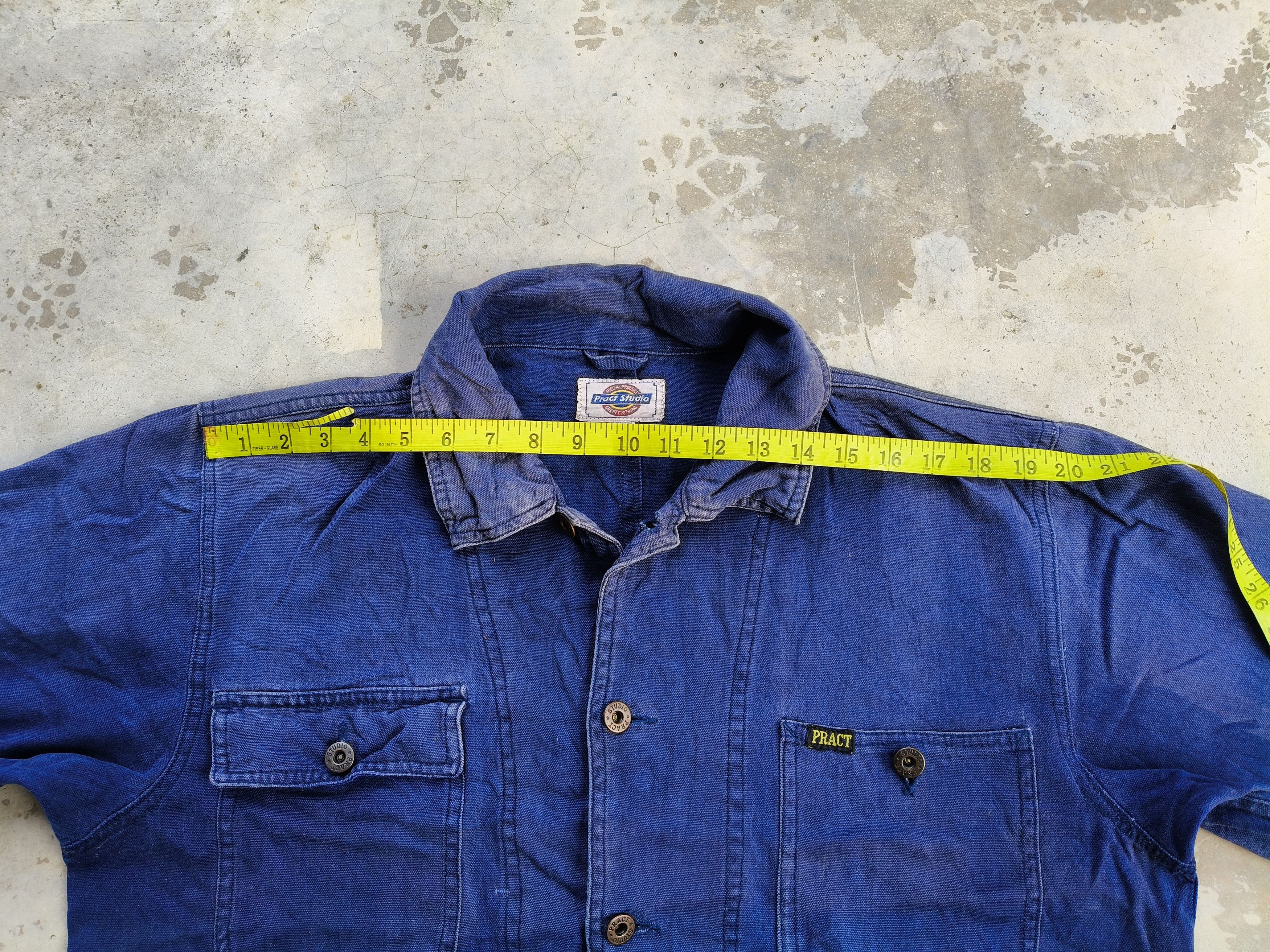 Vintage Pract Studio Denim Jacket Button Up Size US M / EU 48-50 / 2 - 17 Thumbnail