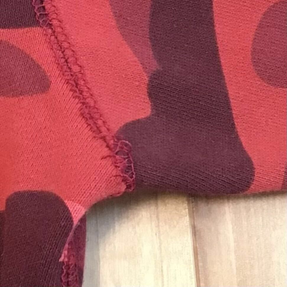 Bape BAPE Red camo Shark full zip hoodie a bathing ape Size US L / EU 52-54 / 3 - 7 Thumbnail