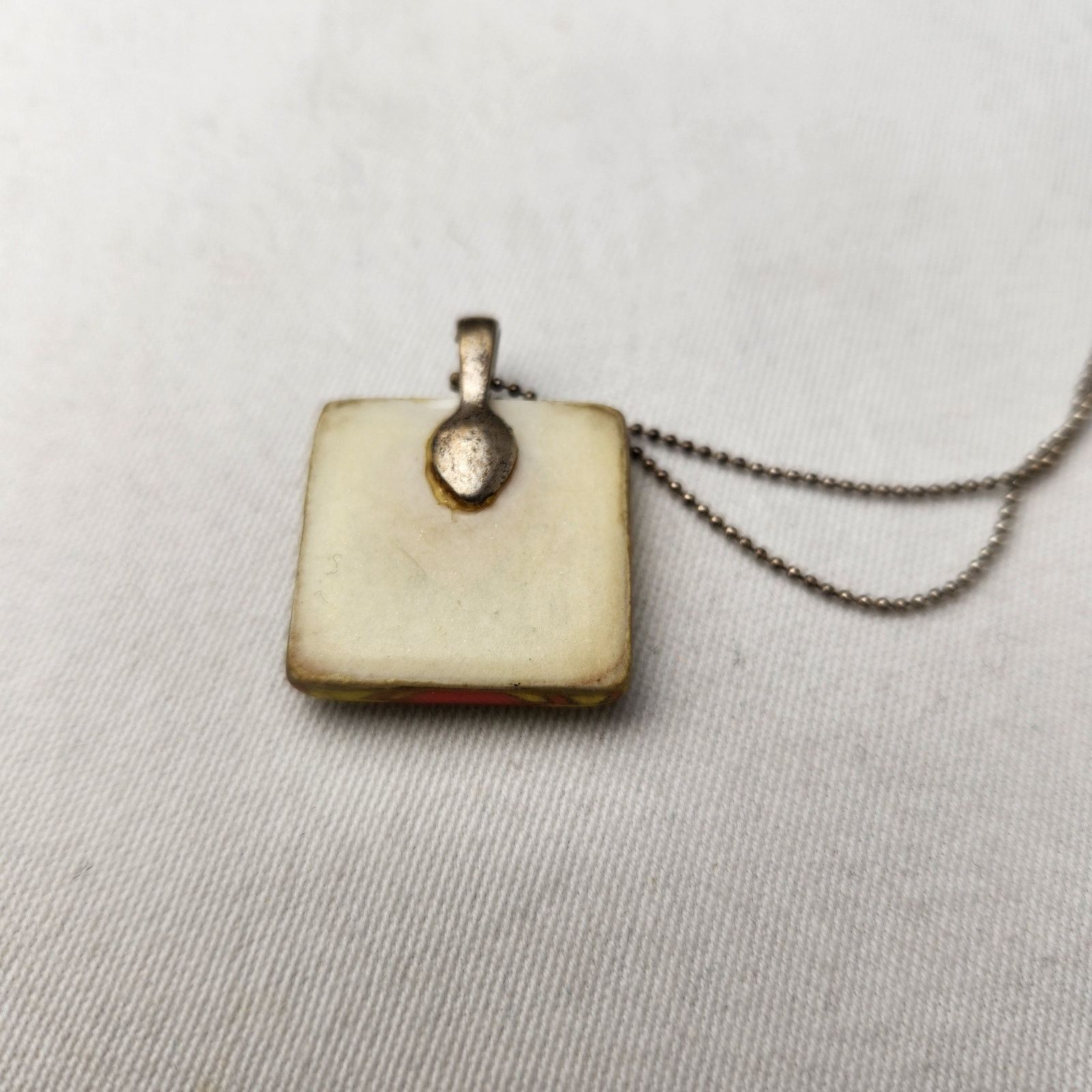 Keith Haring Vintage Sterling Silver Silver Keith Haring Heart Necklace Size ONE SIZE - 5 Thumbnail