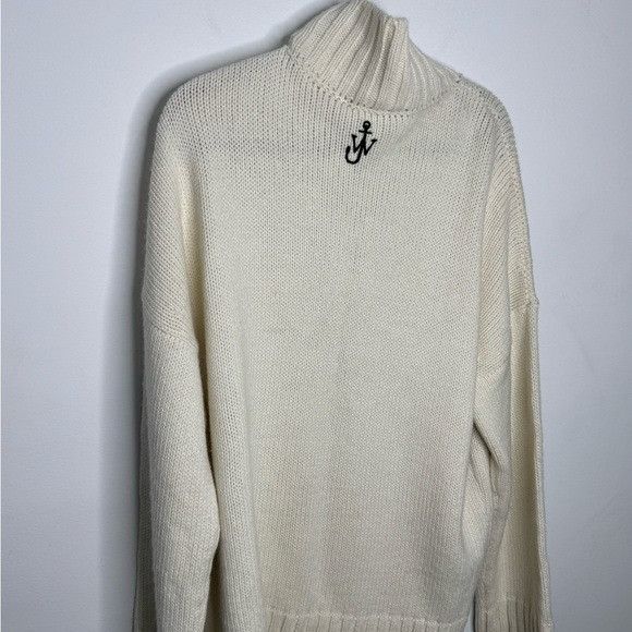 JW Anderson JW Anderson Patch Pocket Turtleneck Sweater Off White Black Size US L / EU 52-54 / 3 - 8 Thumbnail