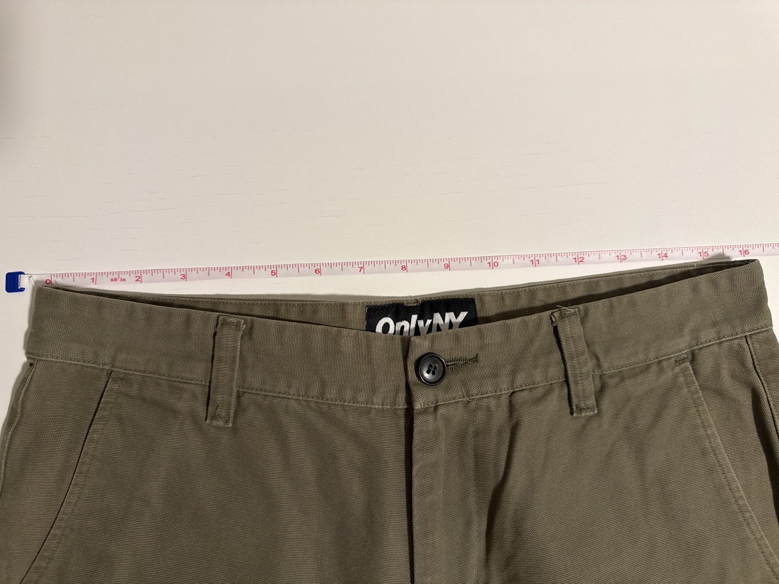 Only NY Only NY Canvas Shorts Size US 32 / EU 48 - 4 Thumbnail
