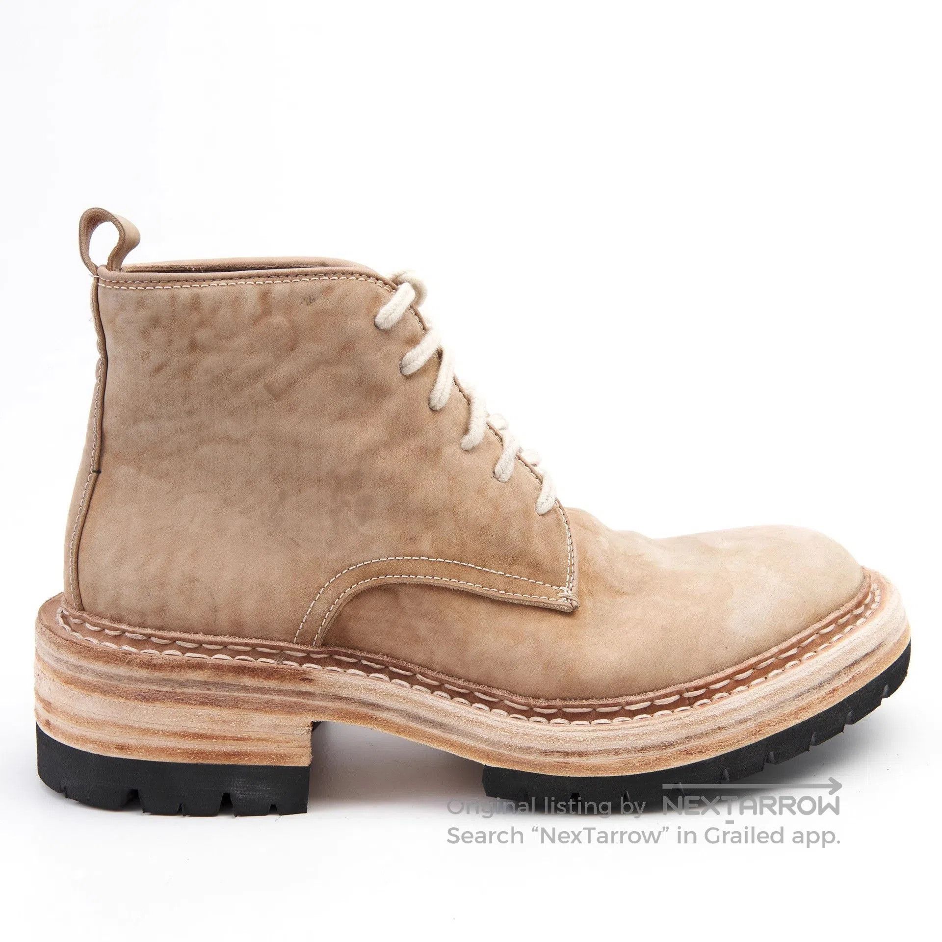 Other Retro Italian Leather Thick Sole Martin Boots. Size US 8 / EU 41 - 8 Thumbnail