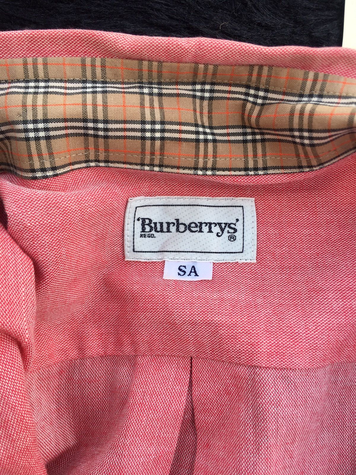 Burberry Rare Vintage Burberry Checkered Buttons Shirt Size US M / EU 48-50 / 2 - 8 Thumbnail