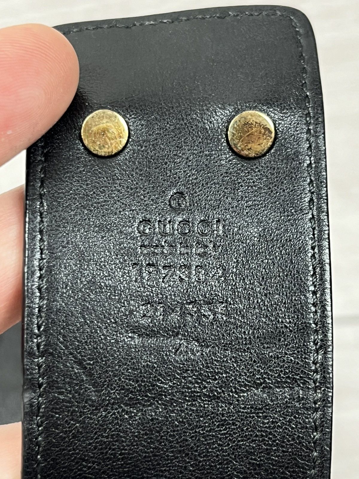 Gucci Gucci Tom Ford Black Suede Big Buckle Waist Belt Size ONE SIZE - 9 Thumbnail
