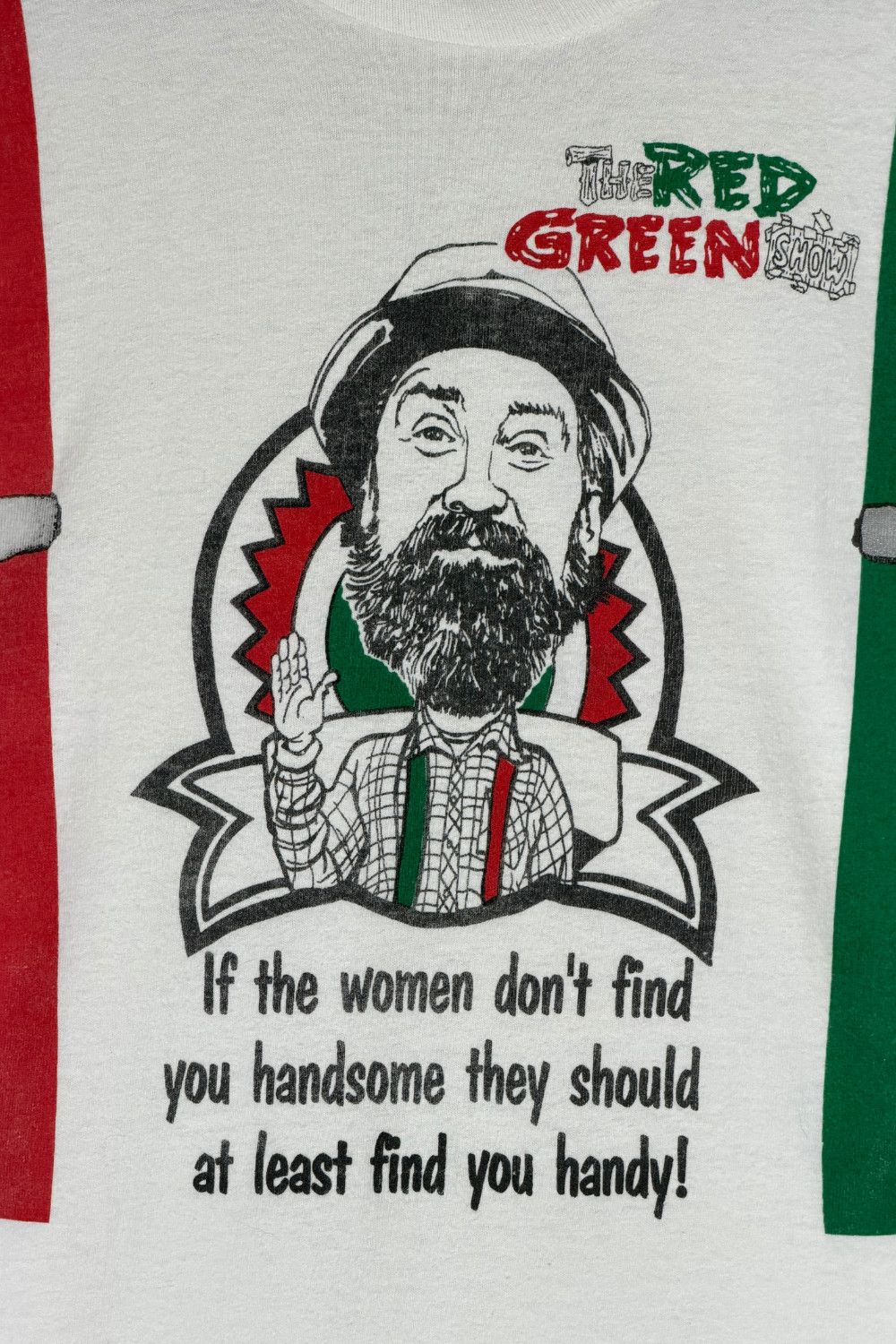 Fruit Of The Loom 90s Red Green Show Tee USA Made Graphic T-Shirt Size US L / EU 52-54 / 3 - 5 Thumbnail