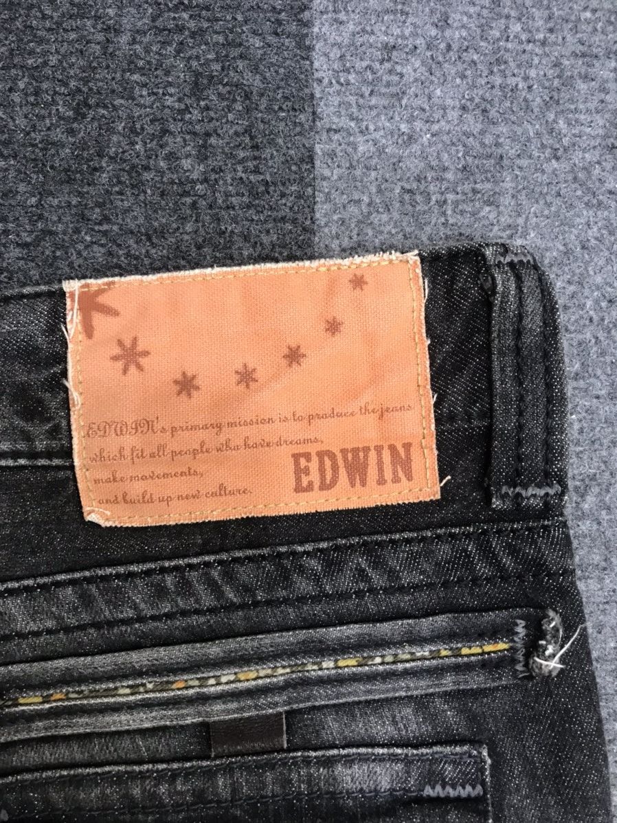 Edwin Flare EDWIN Black Jeans Size US 31 - 13 Thumbnail