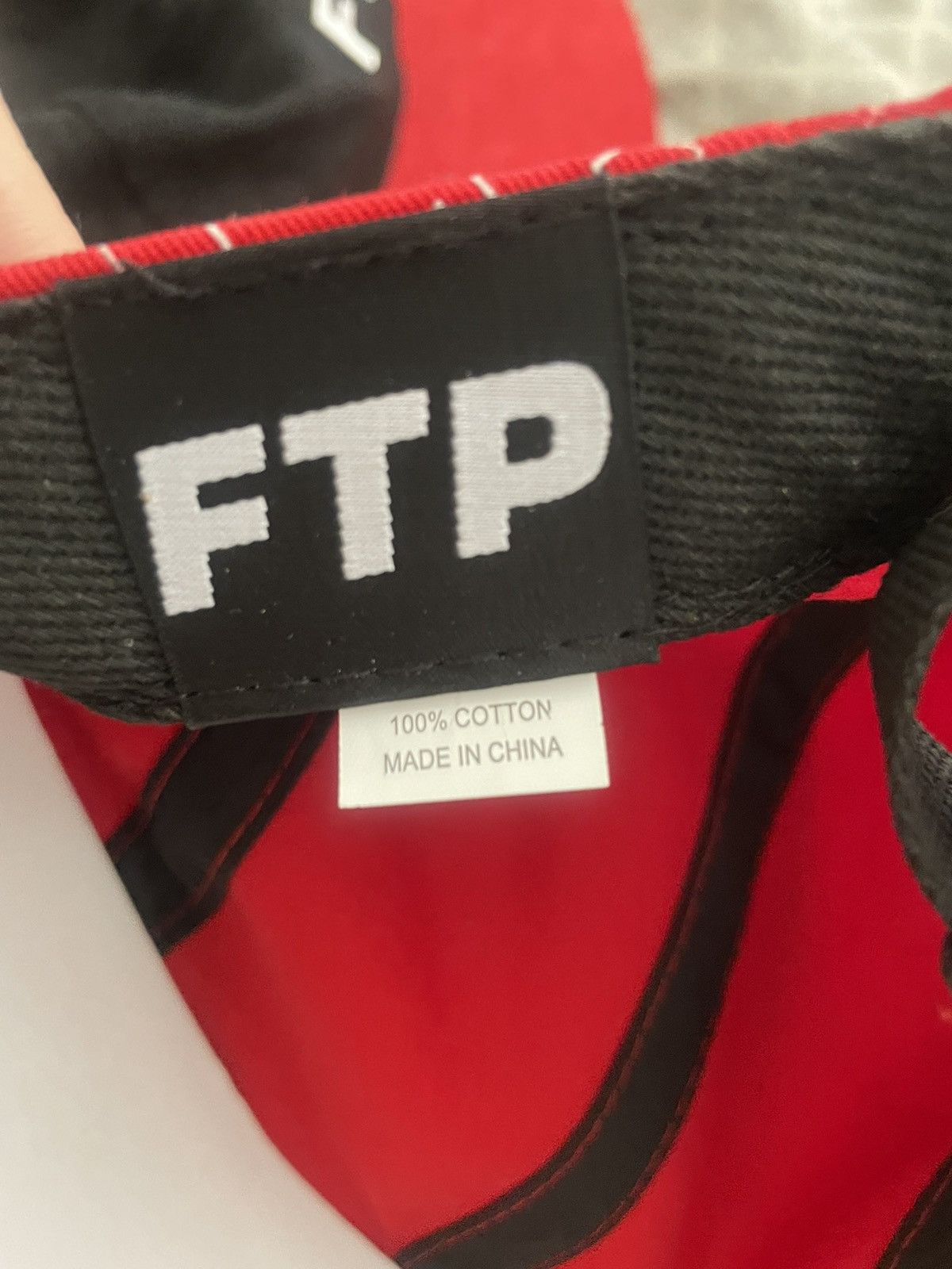 Fuck The Population FTP RED/WHITE HAT 2023 Size ONE SIZE - 5 Thumbnail