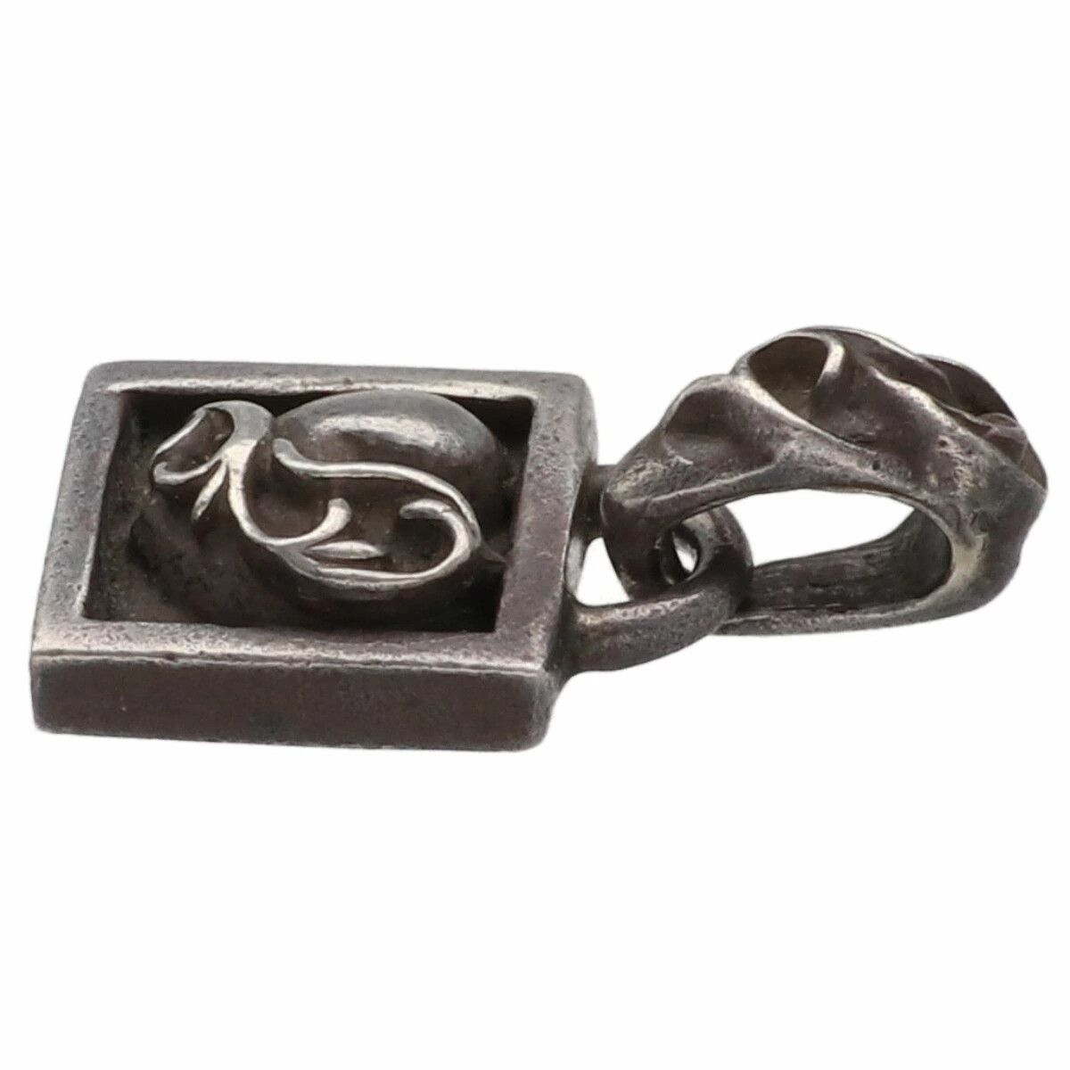 Chrome Hearts OFFER OK🔥CHROME HEARTS FRAMED HEART PENDANT silver Size ONE SIZE - 2 Thumbnail
