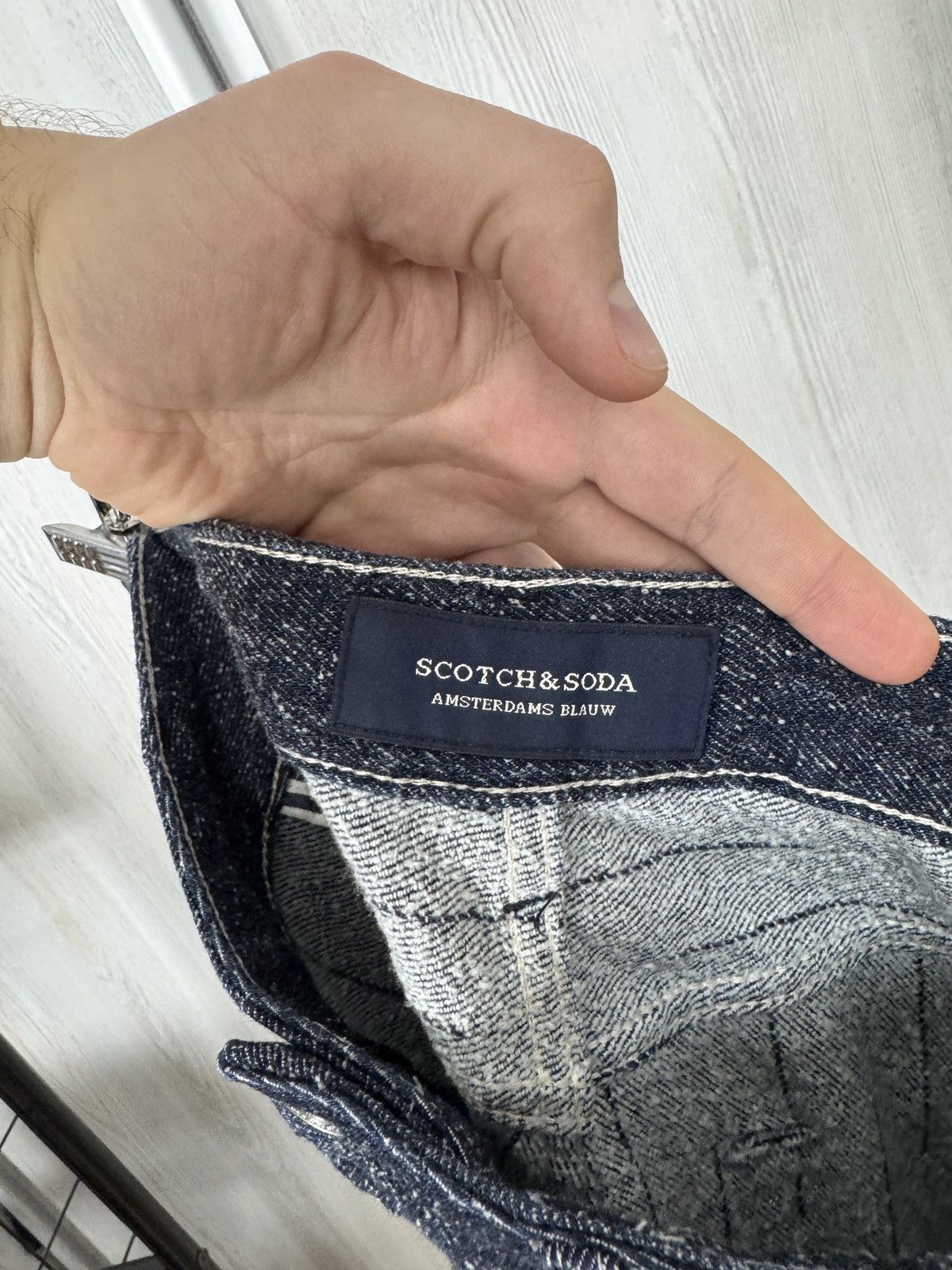 Scotch & Soda Scotch & Soda Amsterdam blue inclusions casual pants jeans Size US 30 / EU 46 - 13 Thumbnail