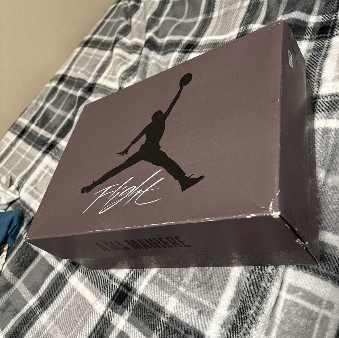 A Ma Maniere × Jordan Brand 2022 A Ma Maniere x Air Jordan 4 Retro 'Violet Ore' Size US 8.5 / EU 41-42 - 8 Thumbnail