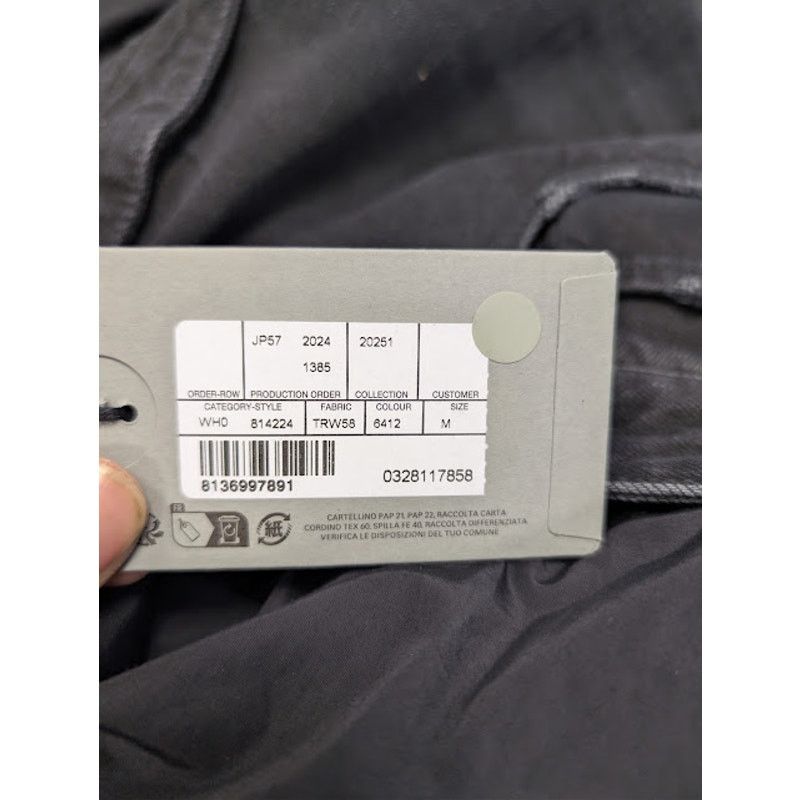 Balenciaga o1rshd1 Q:2 / Layered Kuroki Denim Jeans in Midnight Black Size US 32 / EU 48 - 22 Thumbnail